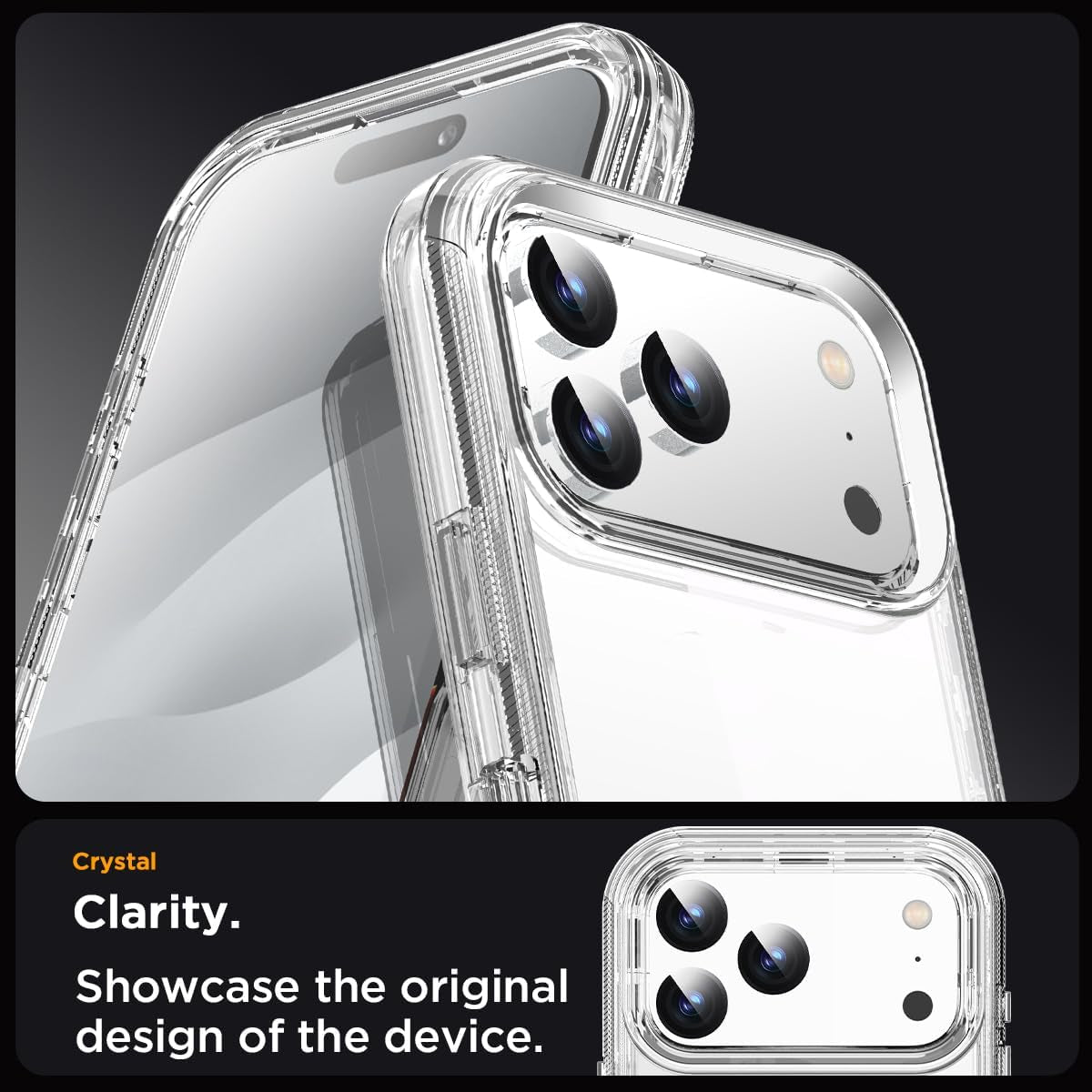 Aicase for Iphone 17 Pro Max Case Clear 3 in 1 Heavy Duty Drop Protection Full Body Rugged Shockproof/Dust Proof 3-Layer Military Protective Tough Durable Cover for Iphone 17 Pro Max 6.3"_910