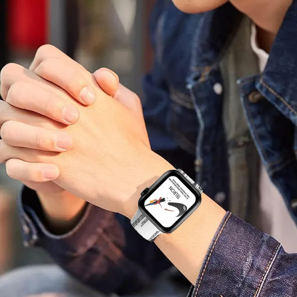 2 Pack Sport Silicone Band Compatible with Apple Watch Band 38Mm 40Mm 41Mm 42Mm 44Mm 45Mm 49Mm Iwatch Ultra 2/Ultra Series 9/8/7/6/5/4/3/2/1 Women Men