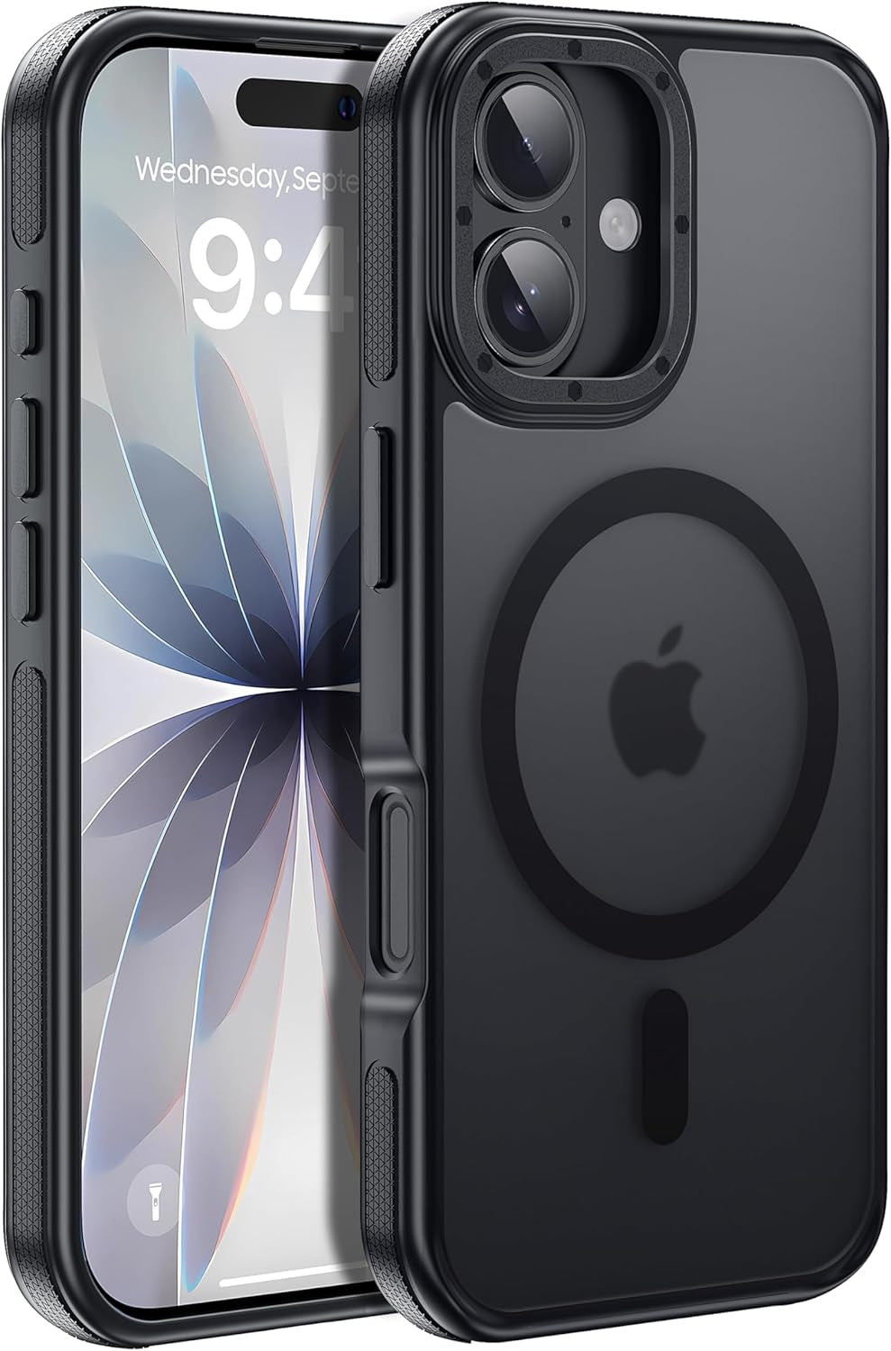 For Iphone 17 Pro Max Case with Camera Lens Protector[10Ft Military-Grade Protection] Compatible with Fit Magsafe Shockproof Slim Thin Cover Case for Iphone 17 Pro Max 6.9 Inch, Orange Bumper