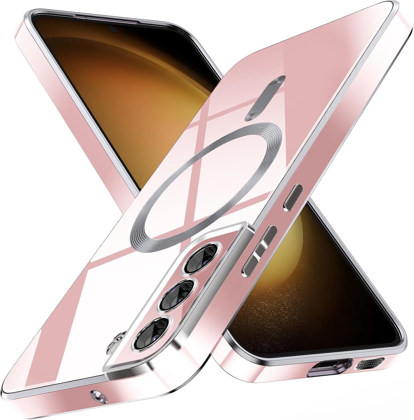 For Galaxy S22+ / S22 plus Case Clear,[Compatible with Magnetic],[10 FT Military Grade Drop Protection][Anti Yellowing] Slim Soft TPU Phone Case for S22+Plus-Clear 14-Sam S22P-01