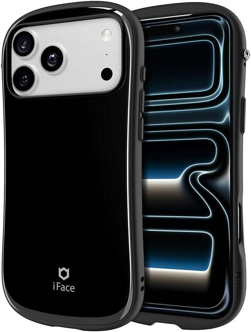 Iface Compatible with Iphone 17 Pro Max Case [First Class Magsynq][Magsafe Compatible] Ergonomic Grip Unique Design Glossy Cute Bumper Shockproof Drop Protection Hard Magnetic Cell Phone Cover - Black