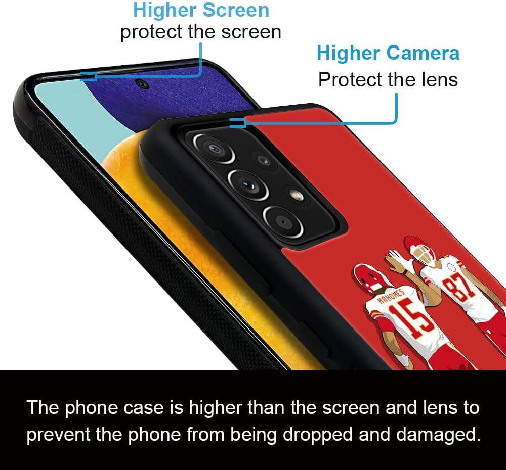 DJSOK Compatible with Samsung Galaxy A53 5G Case,Football A5 for Girl Men Drop Protection Pattern with Soft TPU Bumper Case for Samsung Galaxy A53 5G