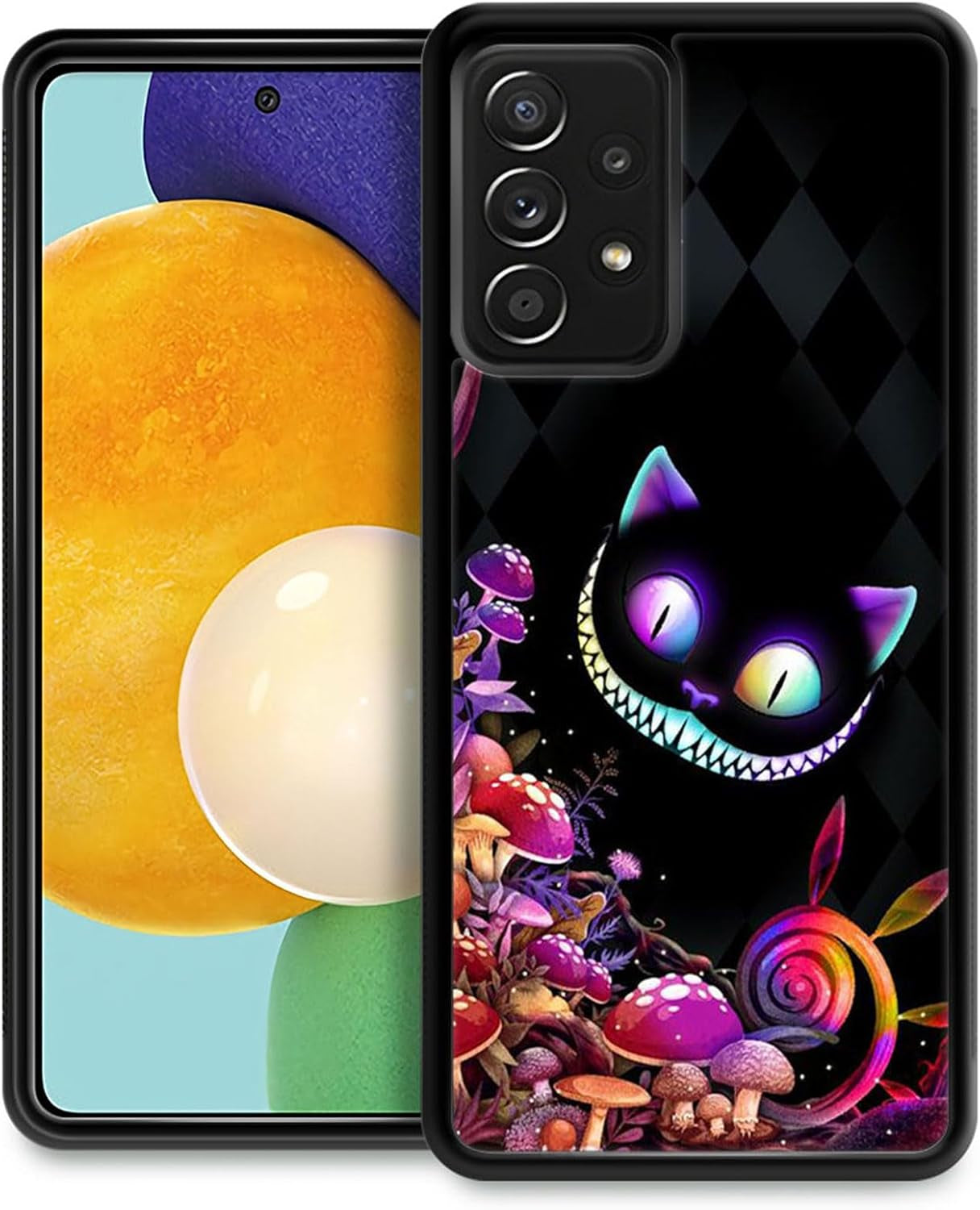 CARLOCA Case Compatible with Samsung Galaxy A53 5G Case,Animation Cartoon 1356 Pattern Design Shockproof Plexiglass Scratch Resistant Hard Case for Samsung Galaxy A53 5G