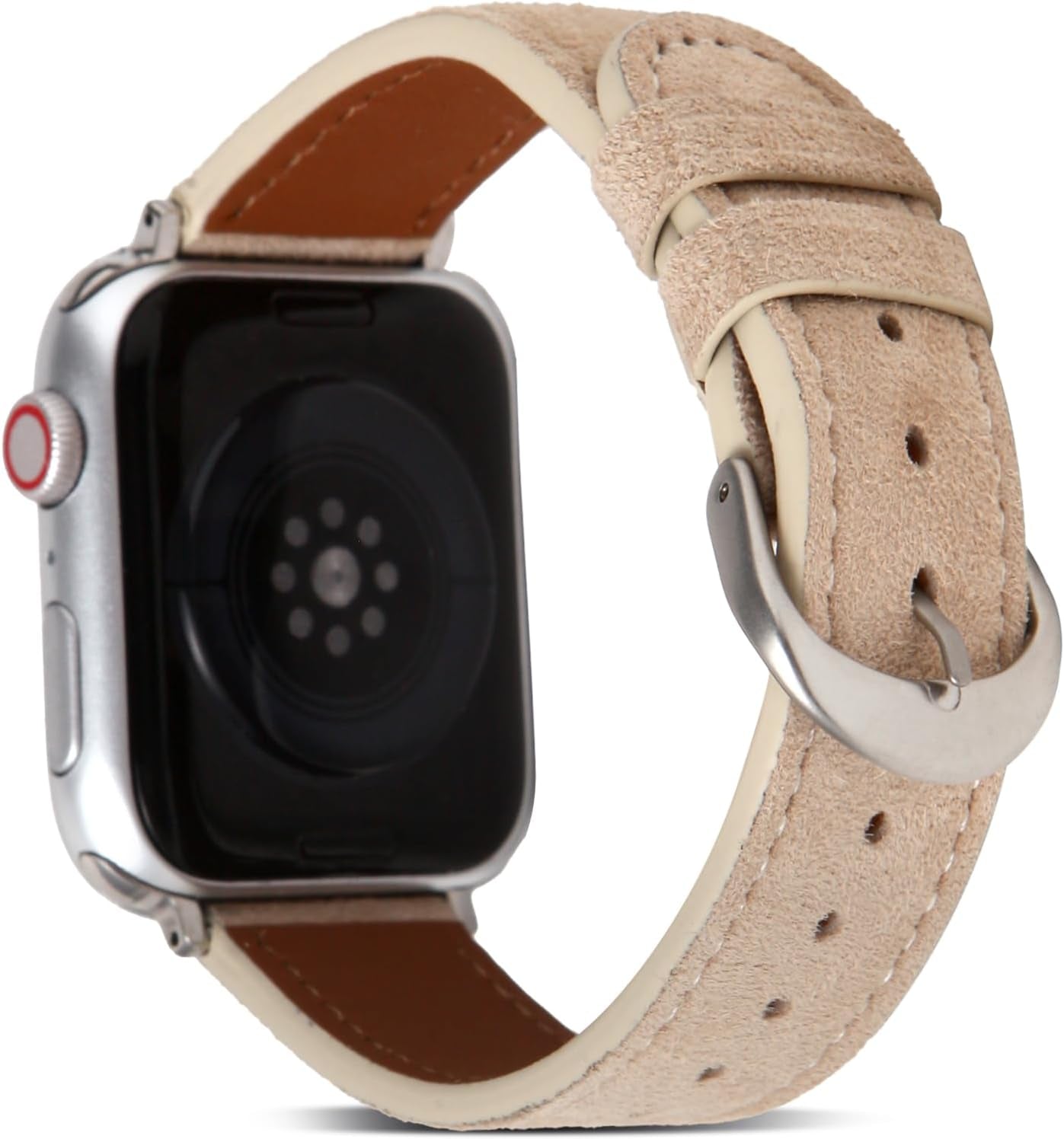 Designer Luxury Band Compatible with Apple Watch Band 45Mm 44Mm 42Mm 49Mm 38Mm 40Mm 41Mm Women Men, Soft Leather Strap Replacement Wristbands for Apple Watch Ultra and Iwatch 9 8 7 6 5 4 3 2 1 SE