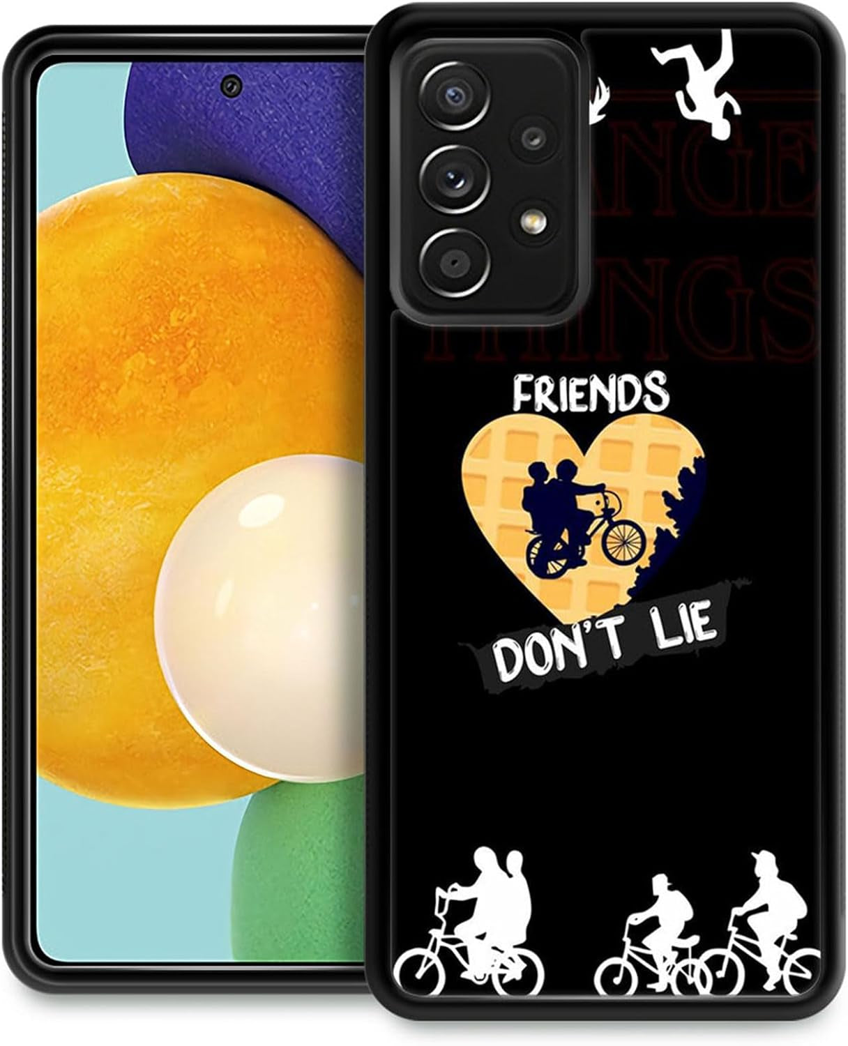 CARLOCA Case Compatible with Samsung Galaxy A53 5G Case,Animation Cartoon 1356 Pattern Design Shockproof Plexiglass Scratch Resistant Hard Case for Samsung Galaxy A53 5G