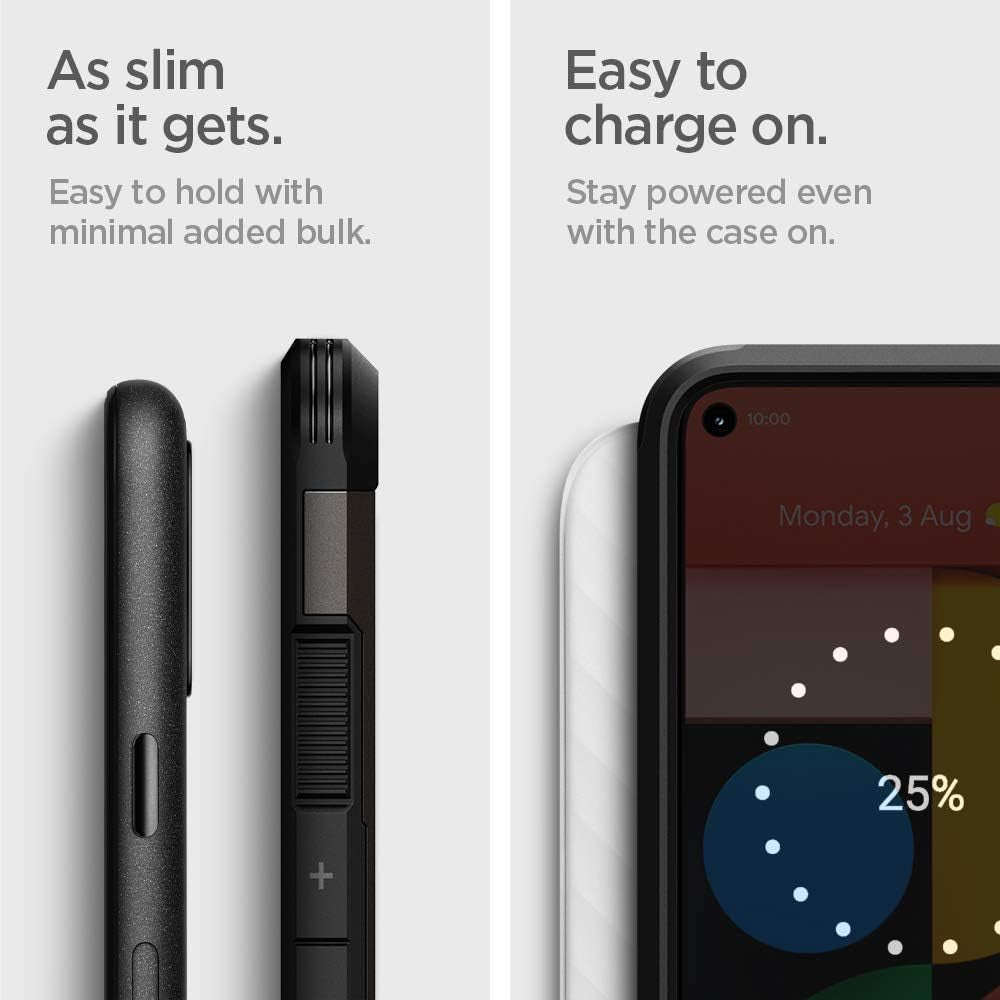 Spigen Tough Armor [Extreme Protection Tech] Designed for Pixel 5 Case (2020) - Gunmetal  Spigen   