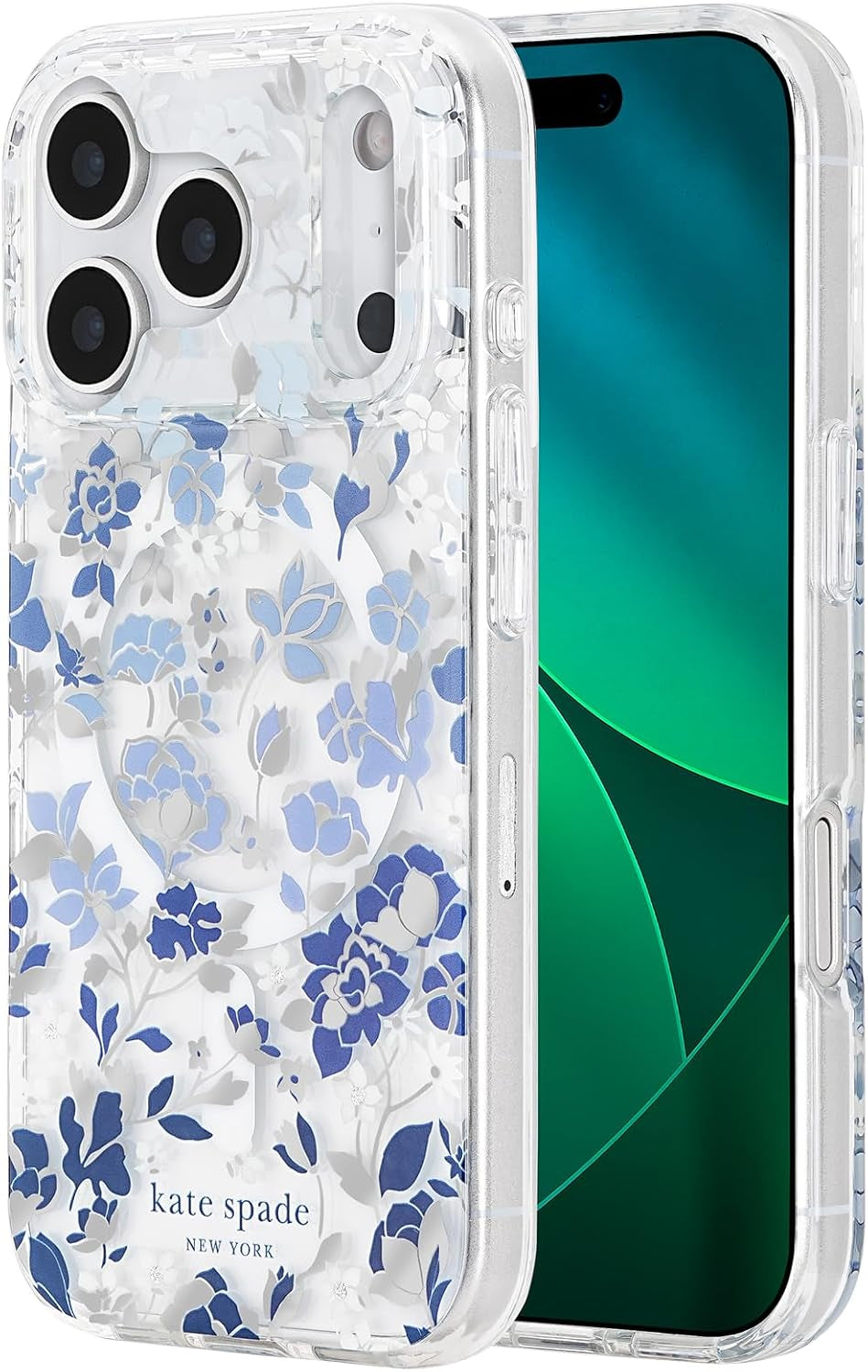 Kate Spade New York Iphone 17 Pro Case - Compatible with Magsafe - Designer Phone Case - Tortoise