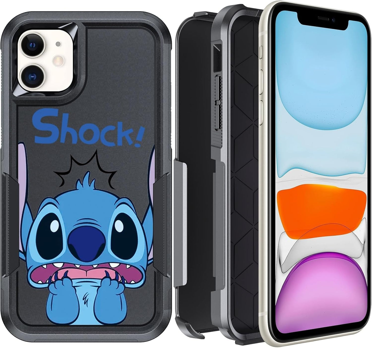 Heavy Duty Phone Case for Motorola Moto G Stylus 5G 2022 Case 6.8",Cartoon Anime Character Black Cover Full Body Rugged Shockproof Protective Funda for Women Men for Motorola G Stylus 5G 2022