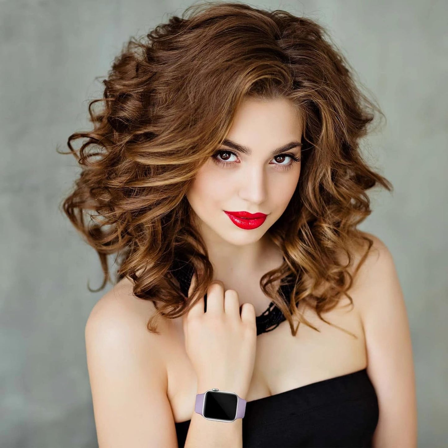 Bands Compatible with Apple Watch Band 45Mm 44Mm 42Mm 49Mm 38Mm 40Mm 41Mm for Women Men, Soft Silicone Sport Replacement Strap Wristband for Iwatch Series 8 SE 7 6 5 4 3 2 1, 8 Pack