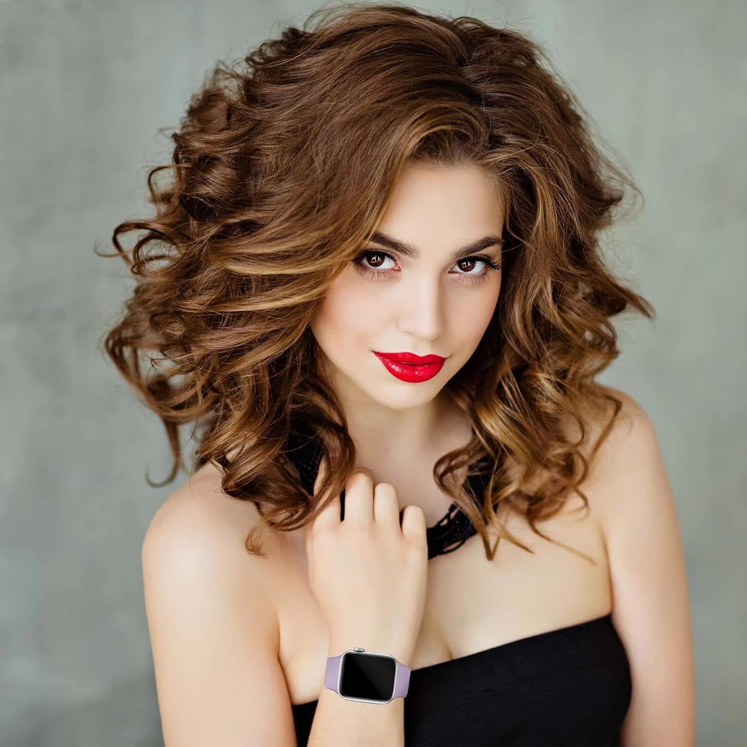 Bands Compatible with Apple Watch Band 45Mm 44Mm 42Mm 49Mm 38Mm 40Mm 41Mm for Women Men, Soft Silicone Sport Replacement Strap Wristband for Iwatch Series 8 SE 7 6 5 4 3 2 1, 8 Pack