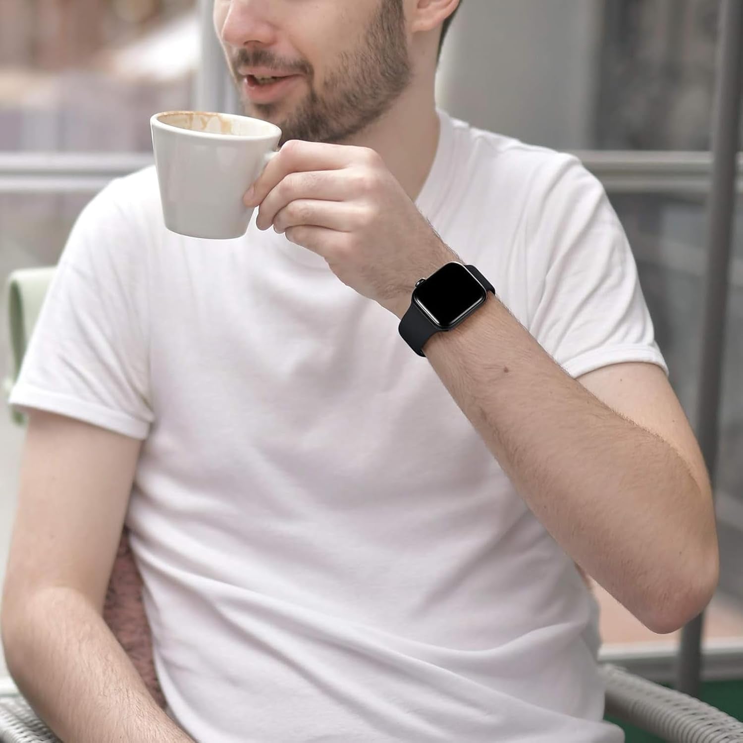 15Pack Compatible with Watch Band 38Mm 40Mm 41Mm 42Mm 44Mm 45Mm 49Mm, Breathable Waterproof Silicone Sport Band Strap for Iwatch Bands Series 9/8/7/6/5/4/3/2/1/Se/Ultra/Ultra 2