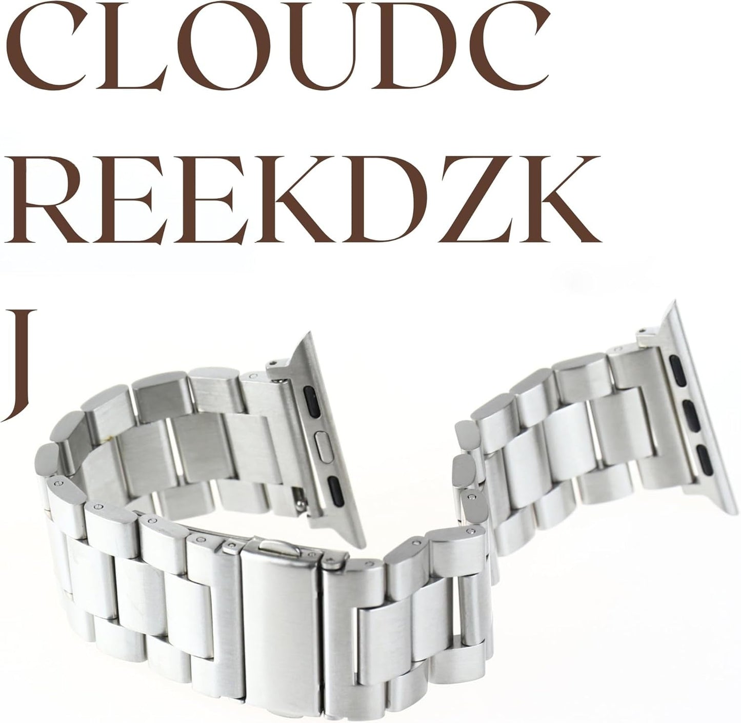 Band Compatible with Apple Watch Band 41Mm 40Mm 38Mm Premium Stainless Steel Metal Replacement Strap Compatible with Apple Watch Series 9 8 7 6 5 4 3 2 1 SE