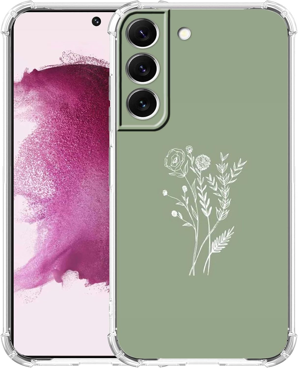 Bible Verses Case for Samsung Galaxy S22+,Jesus Inspiring Quotes Sayings for Christian,Soft TPU Bumper Case Compatible with Galaxy S22 Plus