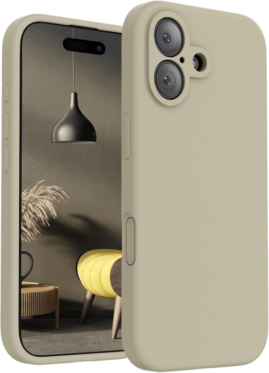 Firenova Magnetic for Iphone 17 Pro Case, Compatible with Magsafe, [Integrated Silicone Camera Control Button] [Camera Protection] Anti-Scratch Microfiber Lining Phone Case, 6.3", Black