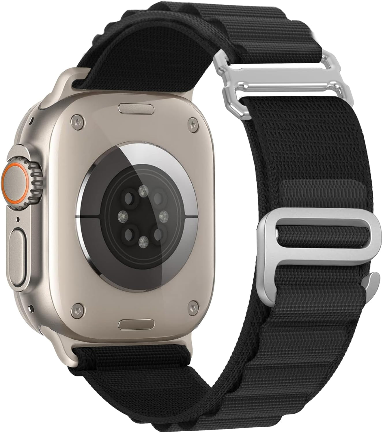 Alpine Loop Sport Band - Compatible with Apple Watch Ultra 2 / Ultra Band 49Mm 45Mm 44Mm 42Mm Men Women, Breathable Nylon Strap Adjustable with G-Hook Strap for Iwatch Ultra Series SE 9/8/7/6/5/4