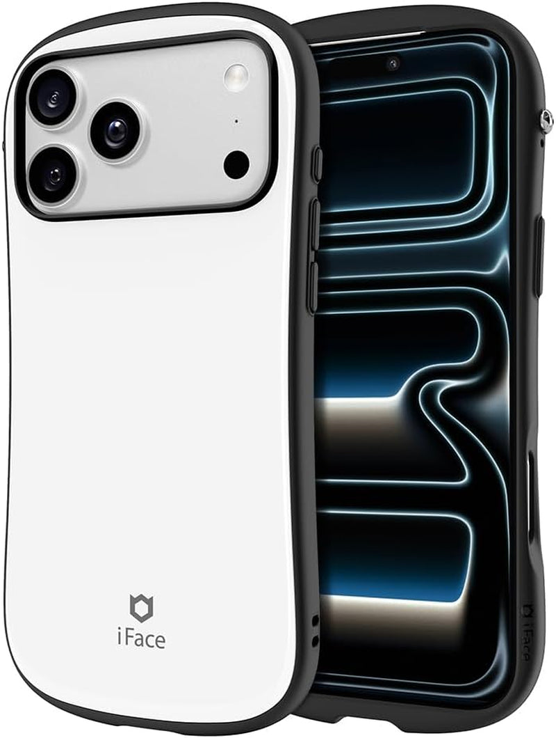 Iface Compatible with Iphone 17 Pro Max Case [First Class Magsynq][Magsafe Compatible] Ergonomic Grip Unique Design Glossy Cute Bumper Shockproof Drop Protection Hard Magnetic Cell Phone Cover - Black