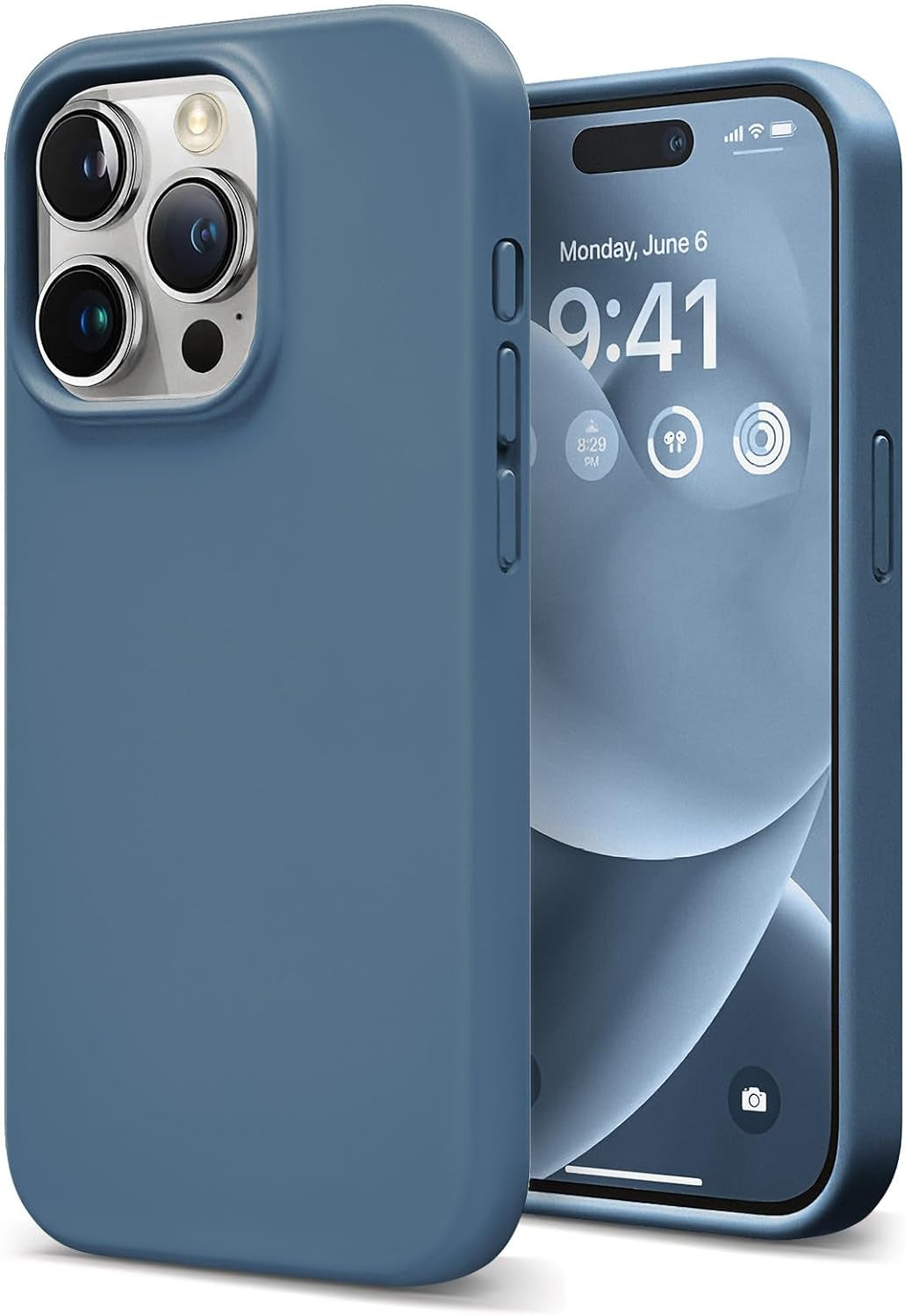 Coolfrog for Iphone 15 Pro Case, Compatible with Magsafe, 6.1" Silicone Shockproof Military-Grade Protection, Magnetic Phone Case for Men Women, Clove Purple  CoolFrog   