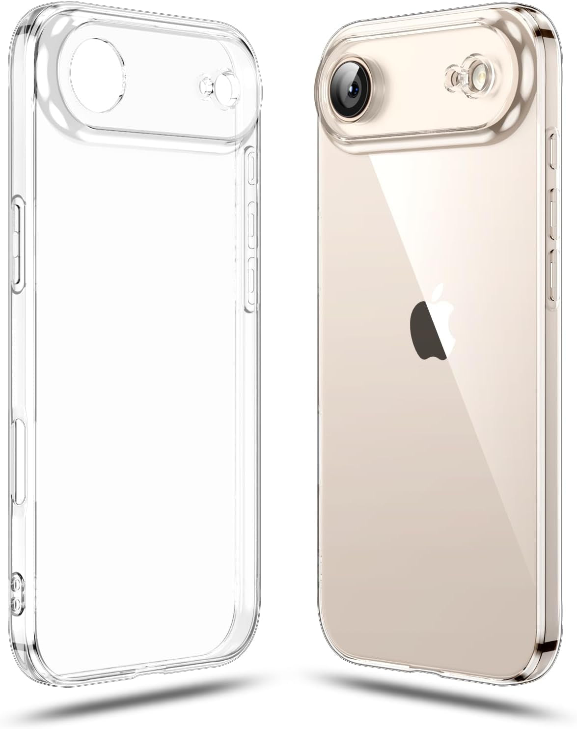 Shamo'S Clear TPU Case for Iphone 17 Pro Max – with Camera Protection, Ultra Slim, Shockproof, Anti-Yellowing, Scratch-Resistant, Wireless Charging Compatible, Enhanced Grip (For Iphone 17 Pro Max)