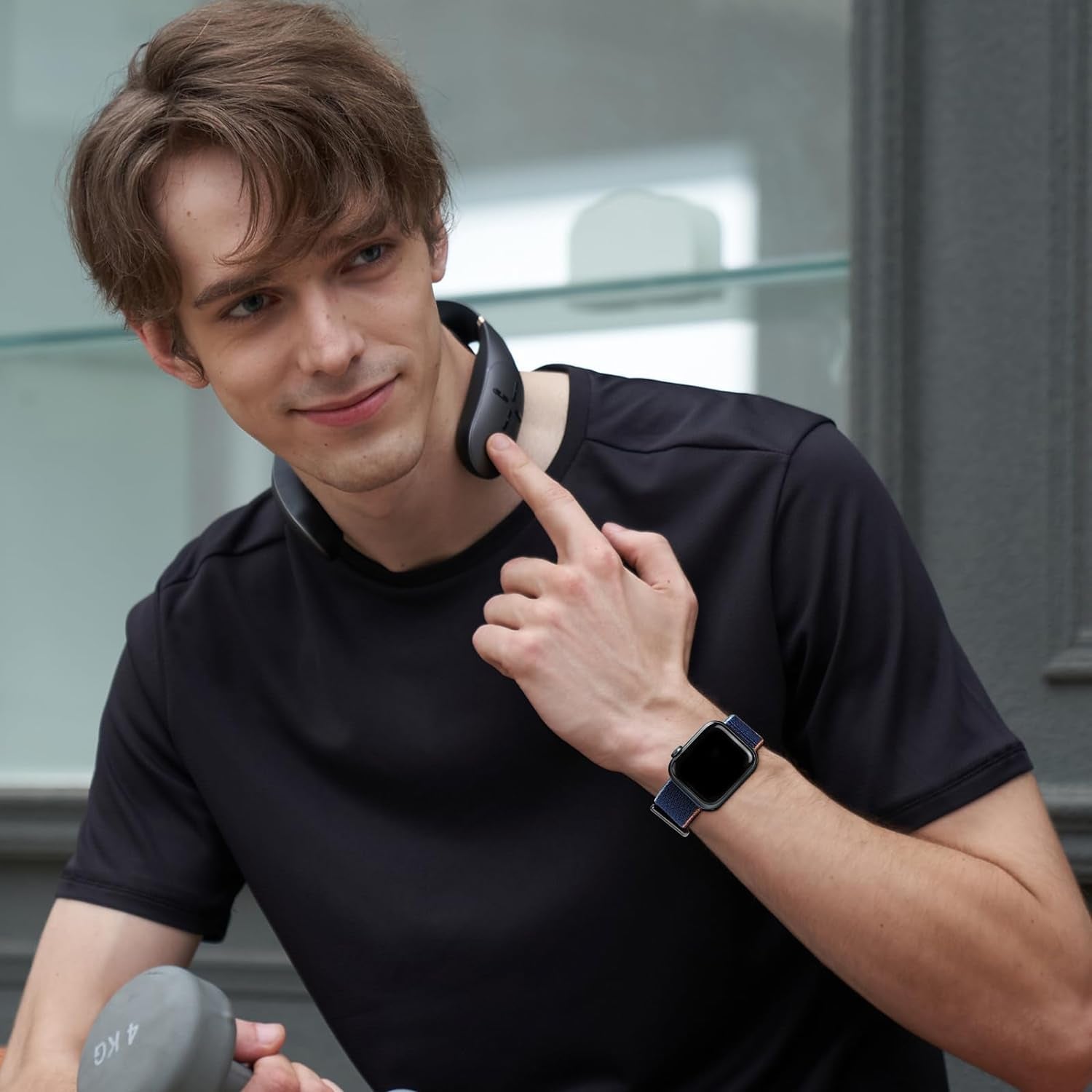 6 Pack Sport Loop Nylon Band Compatible with Apple Watch Bands 40Mm 38Mm 41Mm 44Mm 45Mm 42Mm 49Mm Women Men,Stretchy Elastic Braided Strap Replacement Wristband for Iwatch SE Ultra Series 8 7 6 5 4 3 2 1