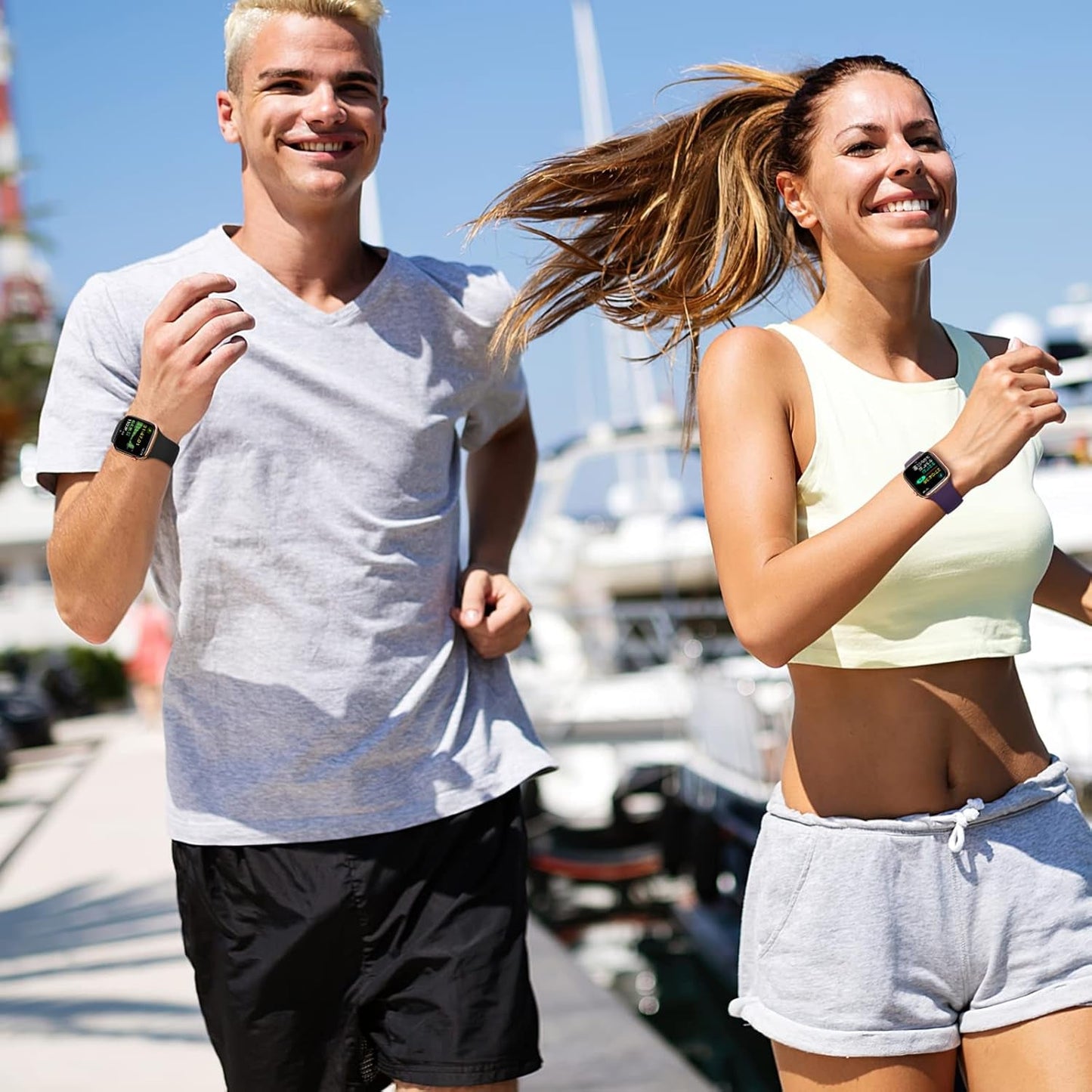 10 Pack Sport Bands for Apple Watch Band 40Mm 38Mm 41Mm 45Mm 44Mm 49Mm42Mm Women Men,Soft Silicone Waterproof Rubber Strap Wristbands for Iwatch Apple Watch Series Ultra SE 8 7 6 5 4 3 2 1 Band