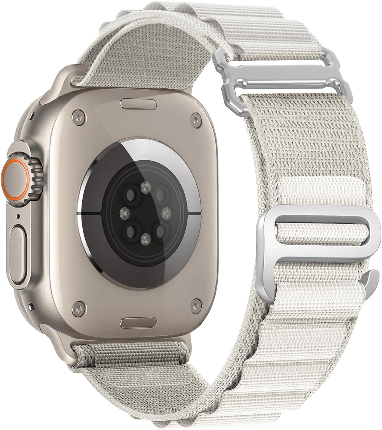 Alpine Loop Sport Band - Compatible with Apple Watch Ultra 2 / Ultra Band 49Mm 45Mm 44Mm 42Mm Men Women, Breathable Nylon Strap Adjustable with G-Hook Strap for Iwatch Ultra Series SE 9/8/7/6/5/4