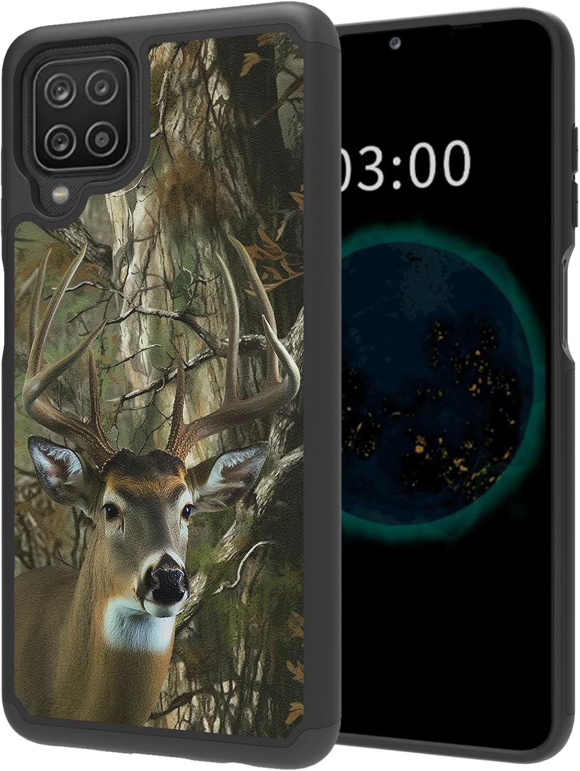 Galaxy A32 5G Case,For Samsung Galaxy A32 5G Case 6.5 Inch Dual Layer Hybrid Hard PC + Soft TPU Full Body Shockproof Protective Phone Case Cover for Samsung A32 5G 2021 - Leopard Print