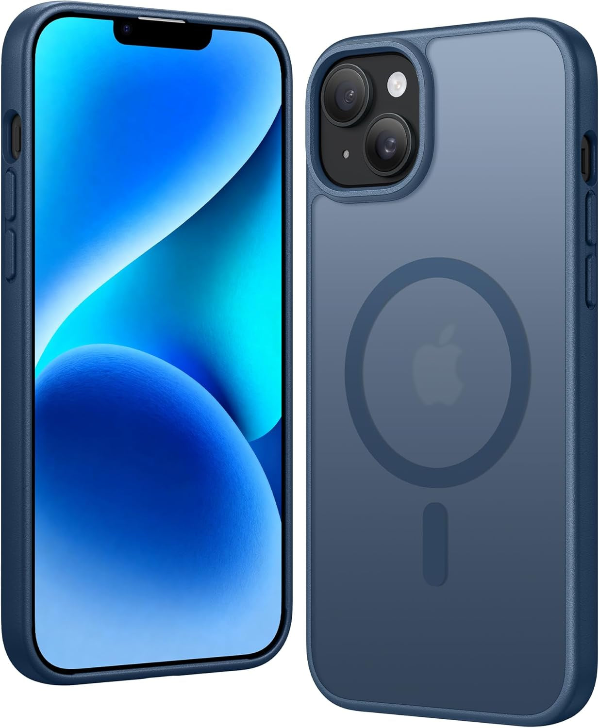 FNTCASE for Iphone 17 Pro-Max Case: Clear Magnetic Phone Cases with Screen Protector Compatible with Magsafe Slim anti Yellowing Rugged Shockproof Protective Transparent Cell Cover (A-Clear)