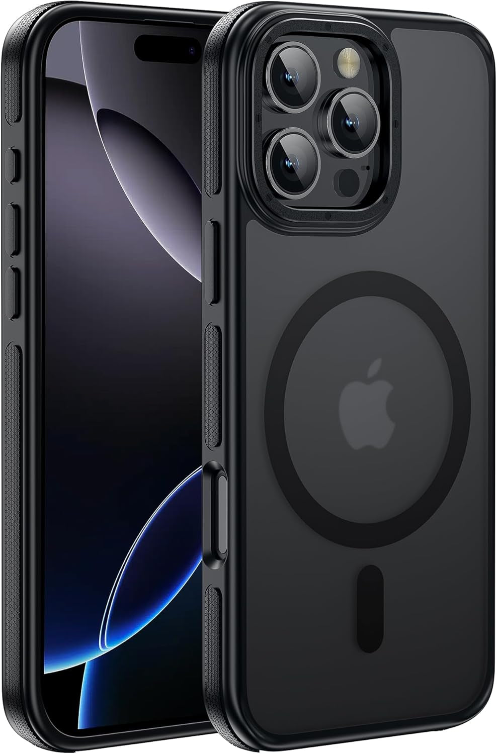 For Iphone 17 Pro Max Case with Camera Lens Protector[10Ft Military-Grade Protection] Compatible with Fit Magsafe Shockproof Slim Thin Cover Case for Iphone 17 Pro Max 6.9 Inch, Orange Bumper