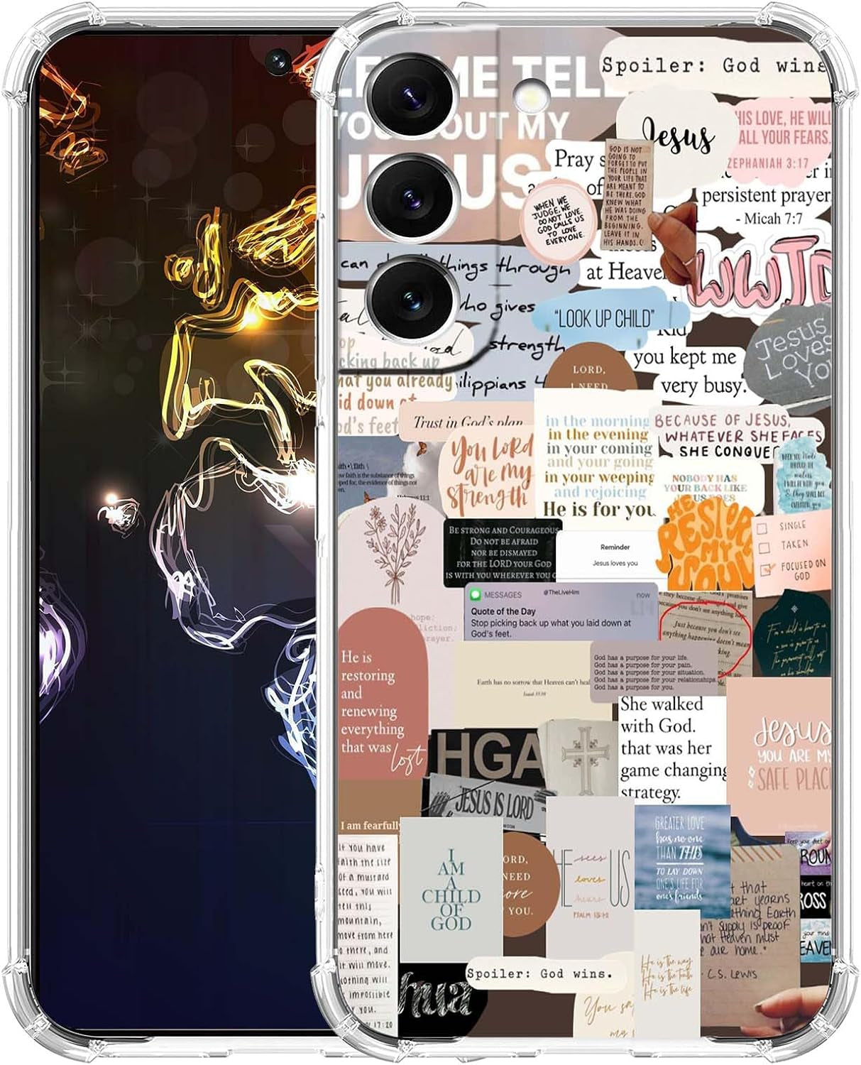 Green Flower Case for Samsung Galaxy S22 Plus,Aesthetic Abstract Minimalism Floral Pattern Case,Soft TPU Full Cover Case for Galaxy S22 Plus