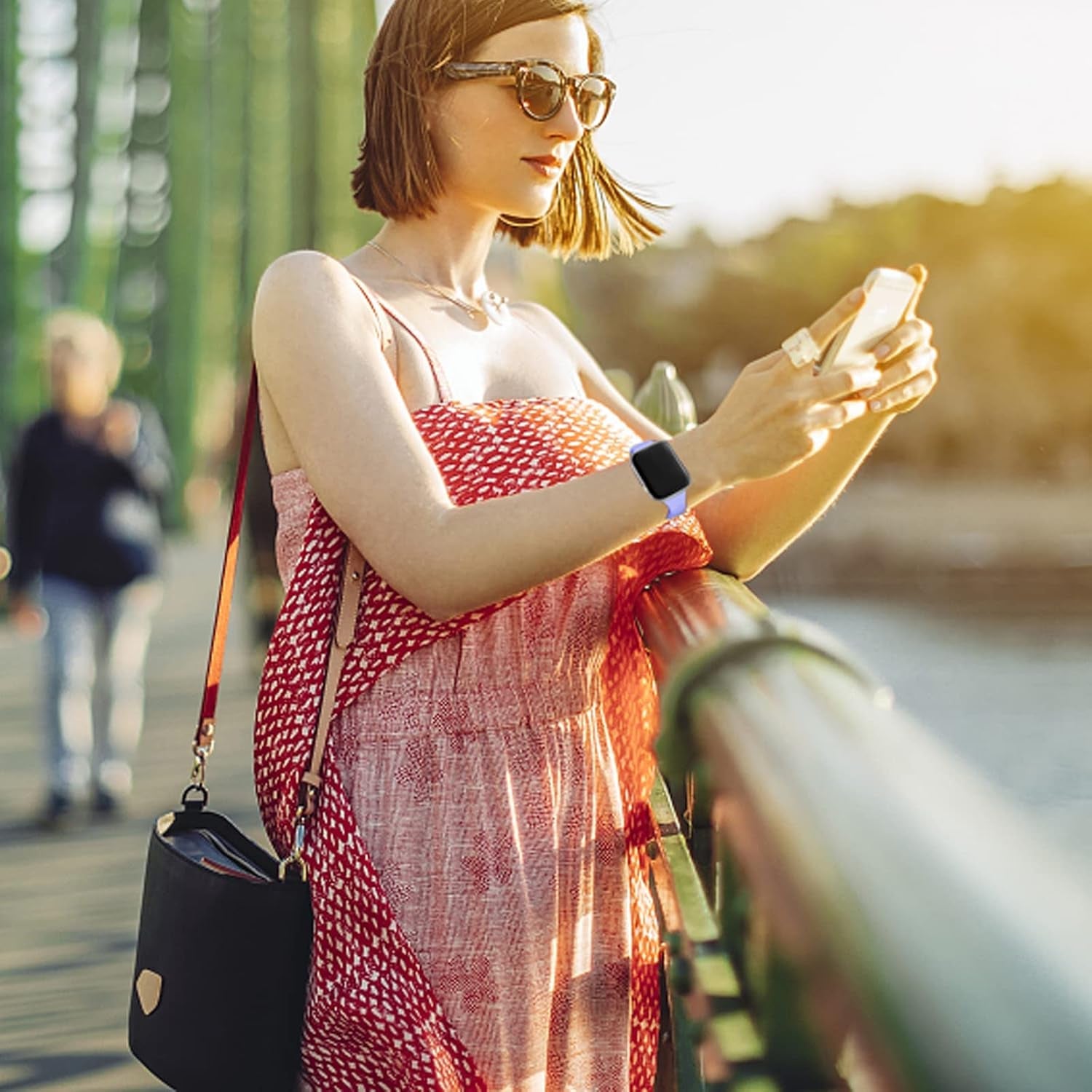 6 Pack Bands for Apple Watch Band 41Mm 40Mm 38Mm 44Mm 45Mm 42Mm 49Mm Ultra 2 Women Men Slim Thin Narrow Silicone Soft Sport Strap Wristband for Iwatch Series 9/8/7/SE/6/5/4/3/2/1