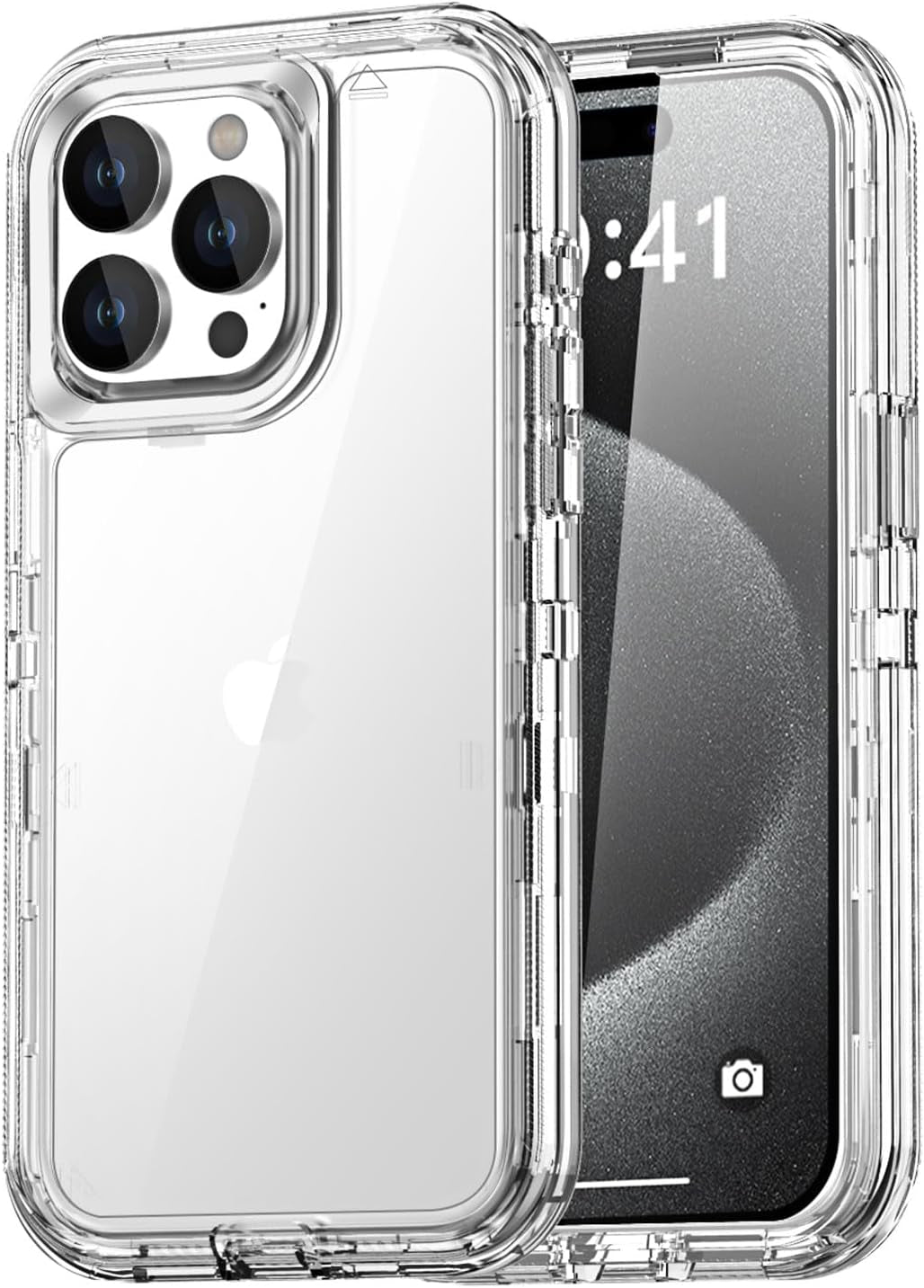 Ai-Case Built-In Screen Protector Tough 4 In1 Rugged Shock Proof Cover with Kickstand for Iphone 6/6S plus - Purple/Blue  AICase   