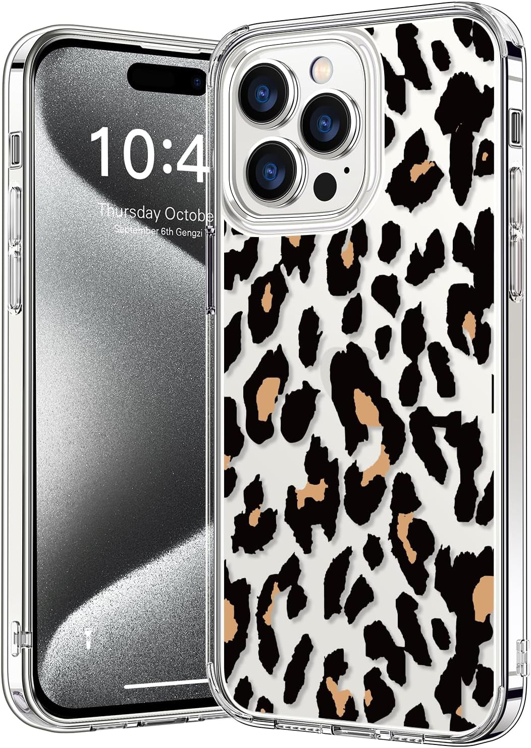 Bicol Compatible with Iphone 15 Pro Case,Crystal Clear Cover with Fashionable Designs for Girls Women,Slim Fit Shockproof Protective Acrylic Phone Case 6.1 Inch,Beautiful Elephant  bicol   