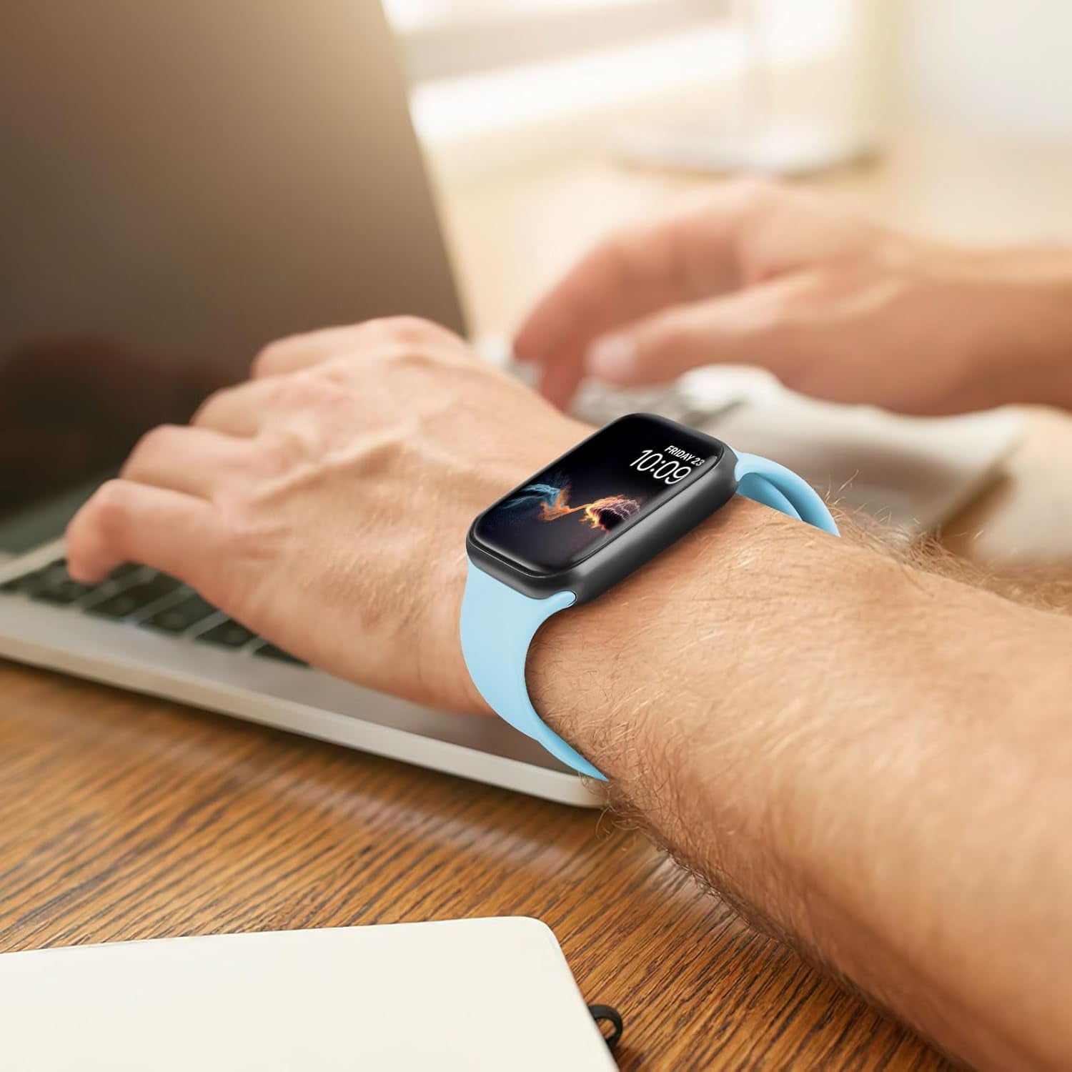 Andrea 10 Pack Sport Bands Compatible with Apple Watch Series 9 8 7 6 5 4 3 2 1 SE Ultra, 38Mm 40Mm 41Mm 42Mm 44Mm 45Mm 49Mm Iwatch Bands for Women Men, Soft Strap Waterproof Silicone Wristbands