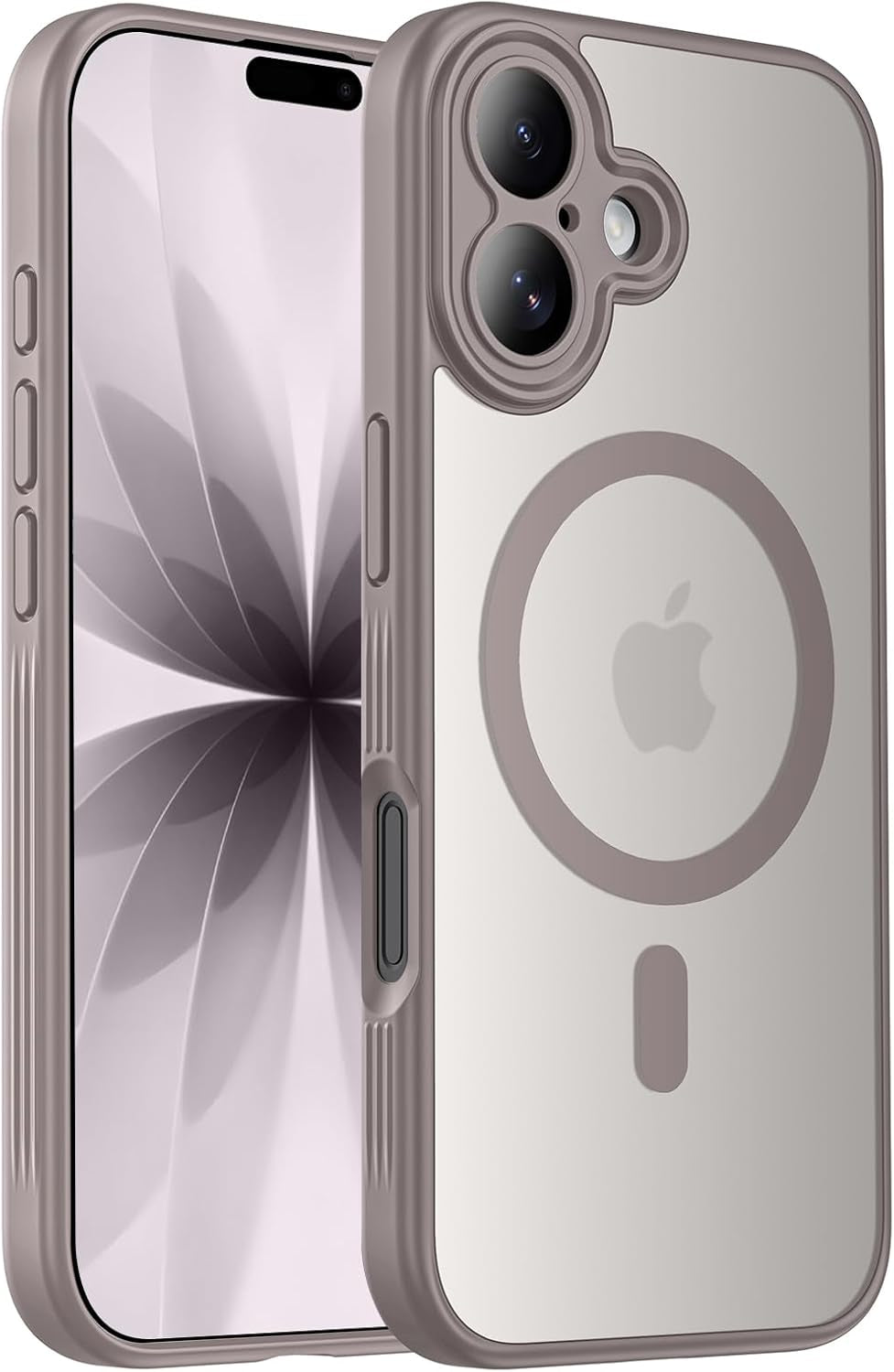 Designed for Iphone 17 Pro Max Case, Compatible with Magsafe, [Camera Protection] [15FT Military Drop Protection] Shockproof Translucent Matte Anti-Slip Phone Case, 6.9", Deep Blue