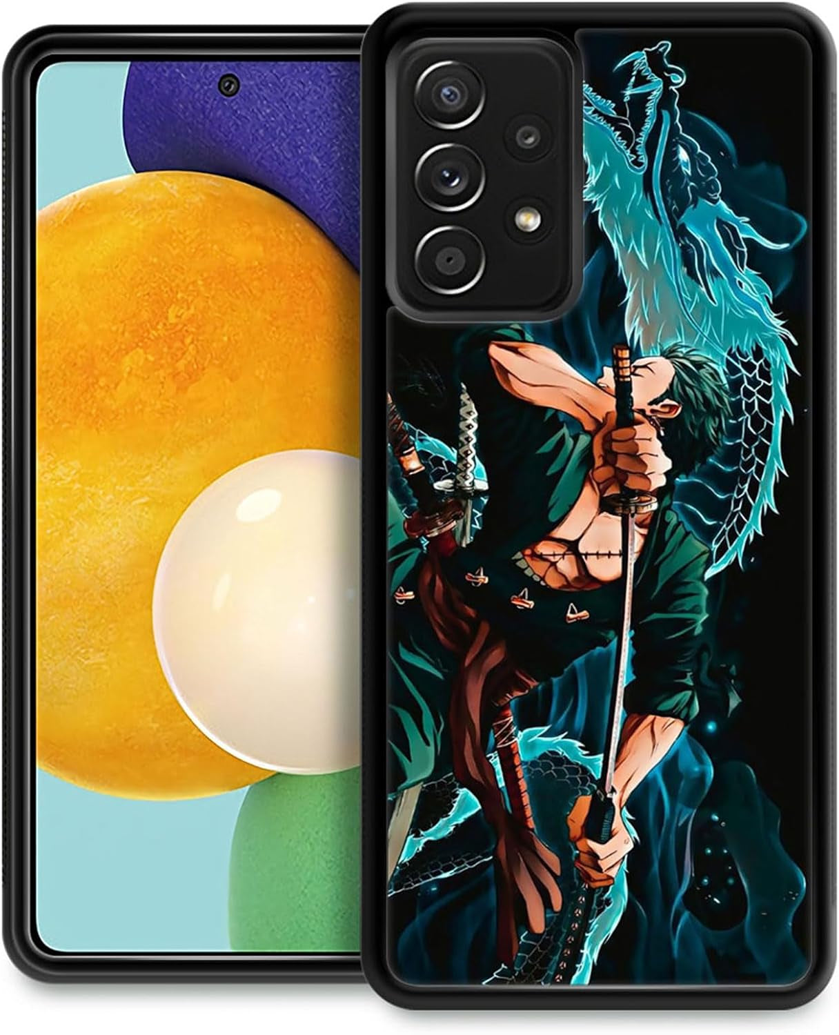 CARLOCA Case Compatible with Samsung Galaxy A53 5G Case,Animation Cartoon 1356 Pattern Design Shockproof Plexiglass Scratch Resistant Hard Case for Samsung Galaxy A53 5G