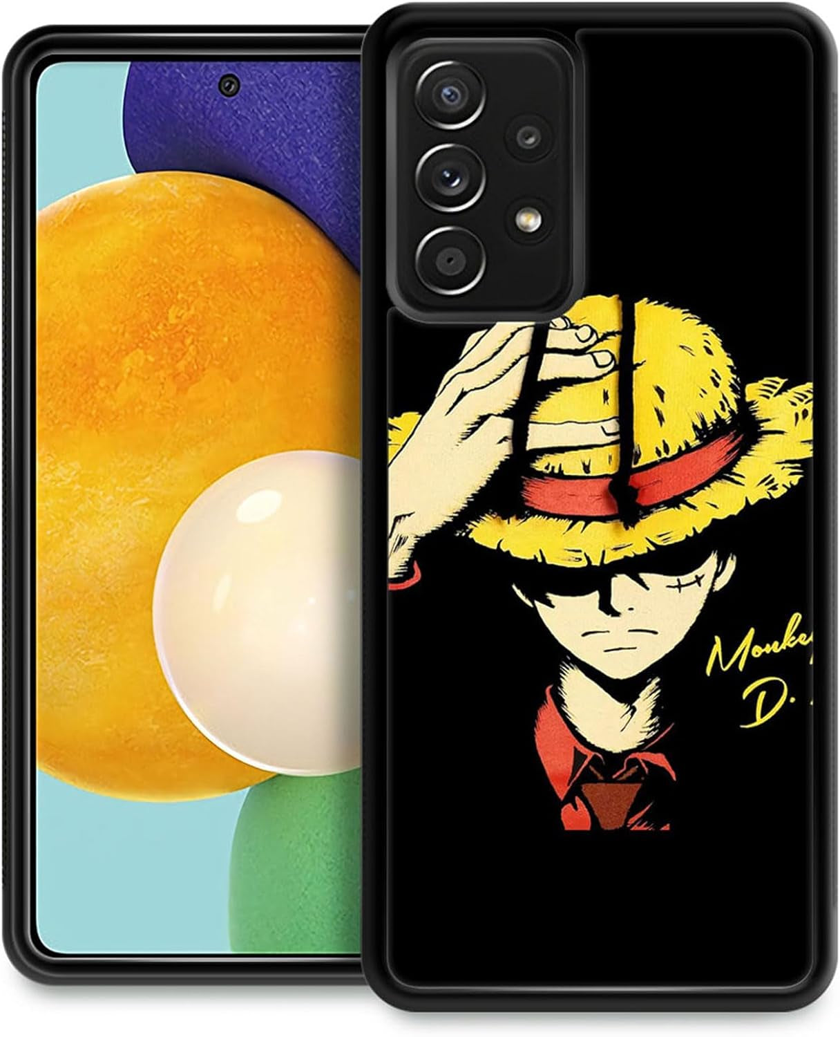 CARLOCA Case Compatible with Samsung Galaxy A53 5G Case,Animation Cartoon 1356 Pattern Design Shockproof Plexiglass Scratch Resistant Hard Case for Samsung Galaxy A53 5G