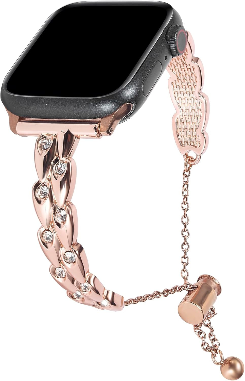 Bling Diamond Metal Bands Compatible with Apple Watch Band 38Mm 40Mm 41Mm 42Mm 44Mm 45Mm 49Mm, Women Jewelry Strap Dressy Peacock Bracelet for Iwatch Series 9 8 7 6 5 4 3 2 1 SE Ultra