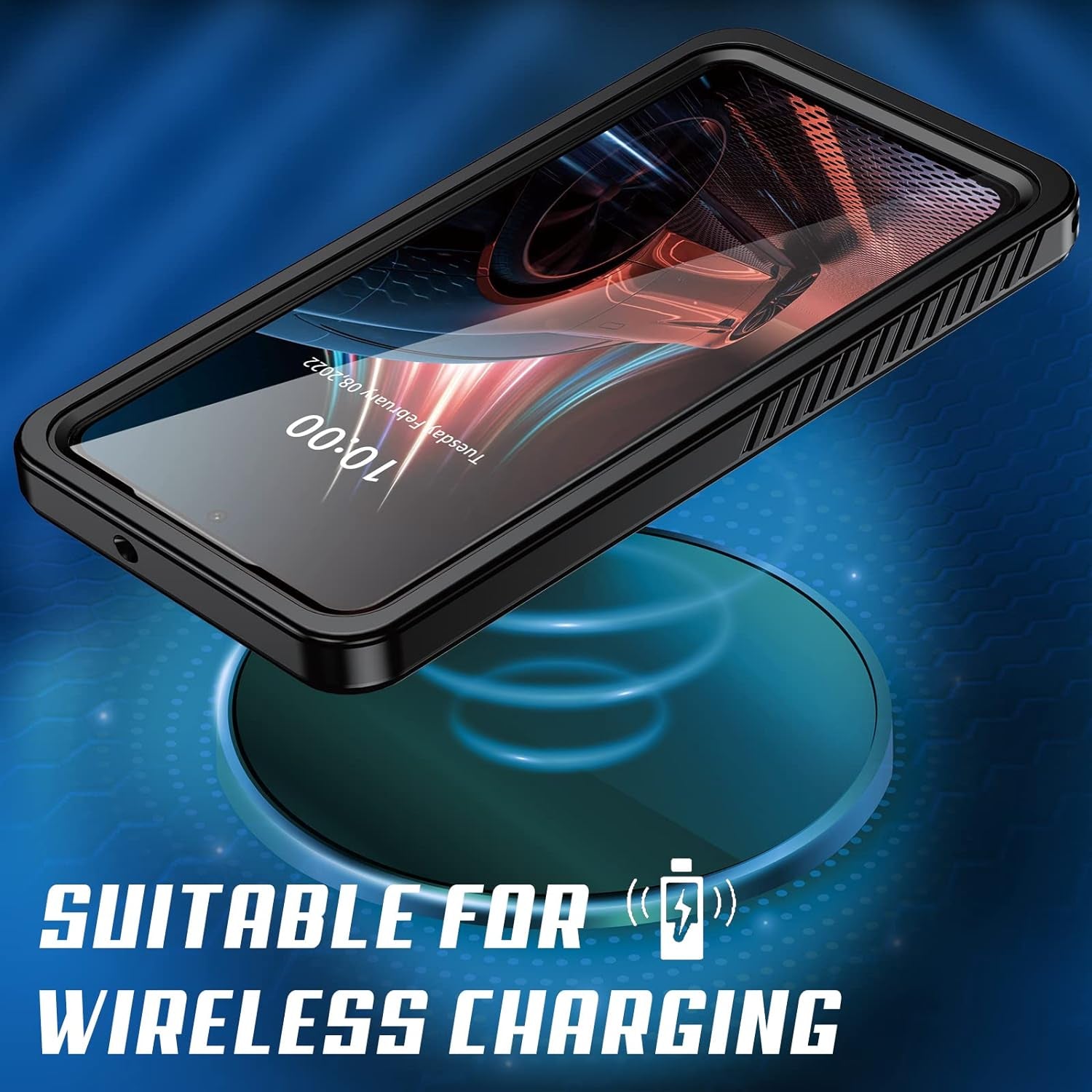 ANTSHARE for Samsung Galaxy S22+ plus Case Waterproof, Full Body Protective Built-In Screen Protector Dustproof Dropproof Heavy Duty Shockproof IP68 Waterproof Clear Case for S22+ plus 5G 6.5Inch