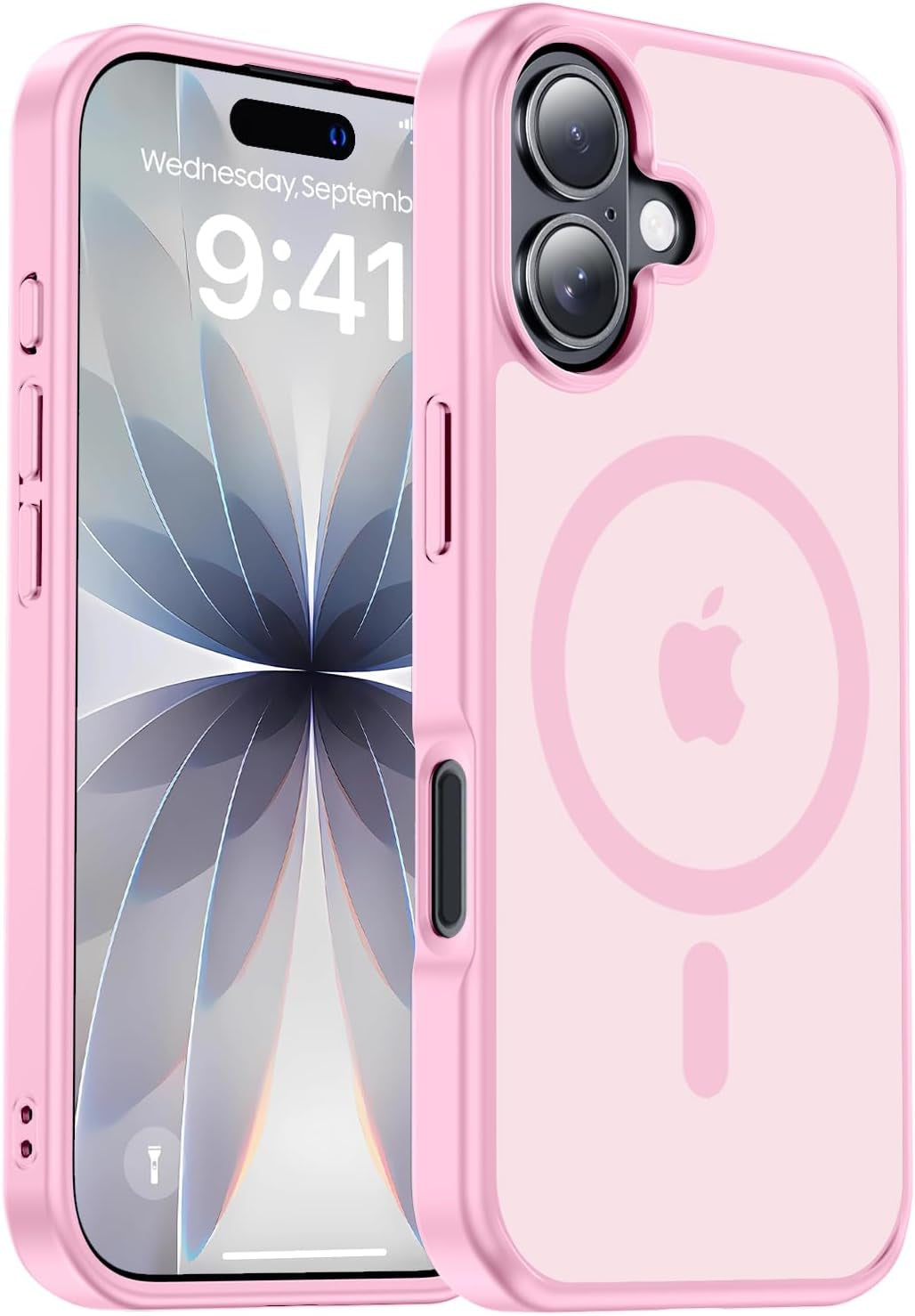 For Iphone 17 Pro Max Case with Camera Lens Protector[10Ft Military-Grade Protection] Compatible with Fit Magsafe Shockproof Slim Thin Cover Case for Iphone 17 Pro Max 6.9 Inch, Orange Bumper