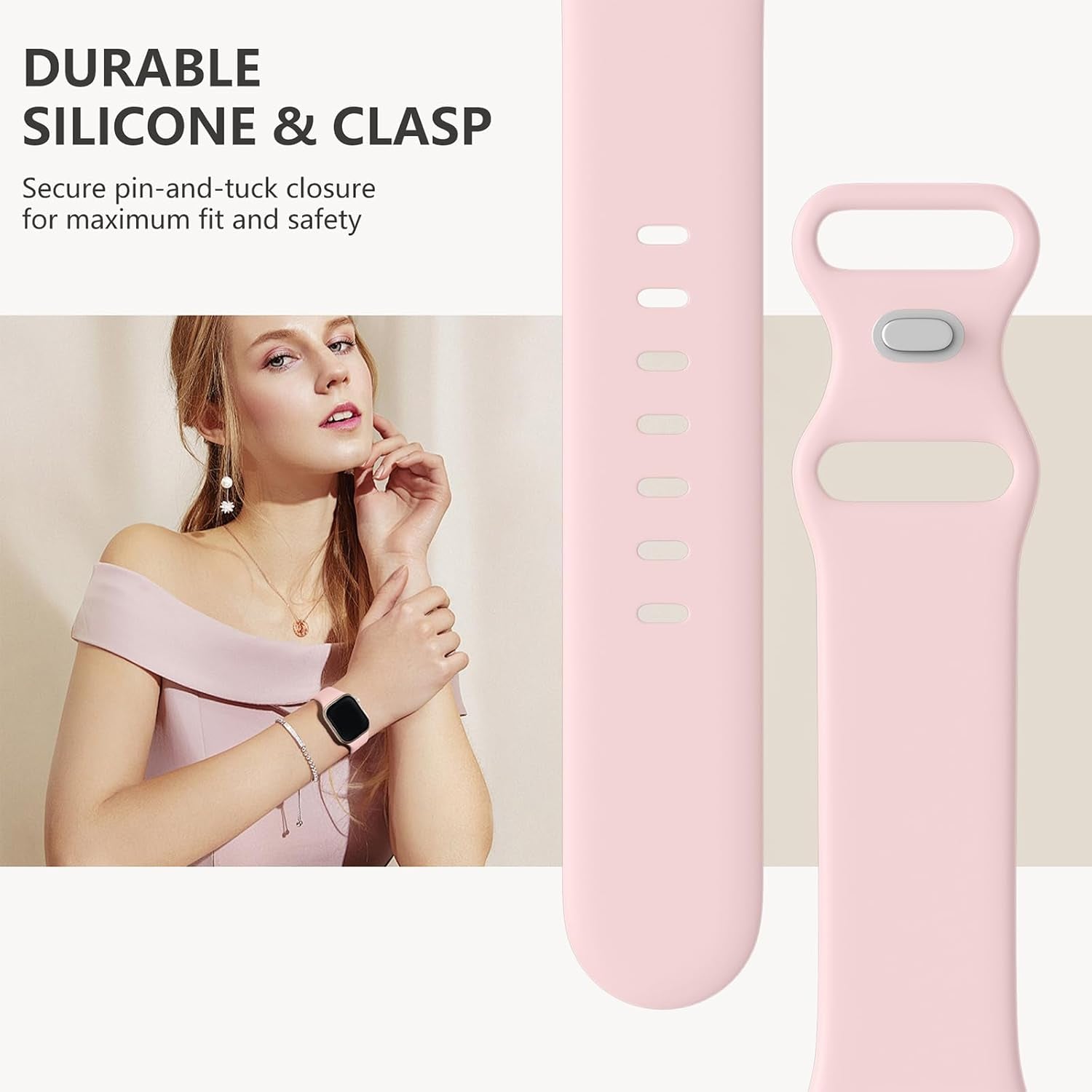 6 Pack Floral Engraved Bands & 6 Pack Sport Bands Compatible with Apple Watch Bands for Women 40Mm 41Mm 38Mm