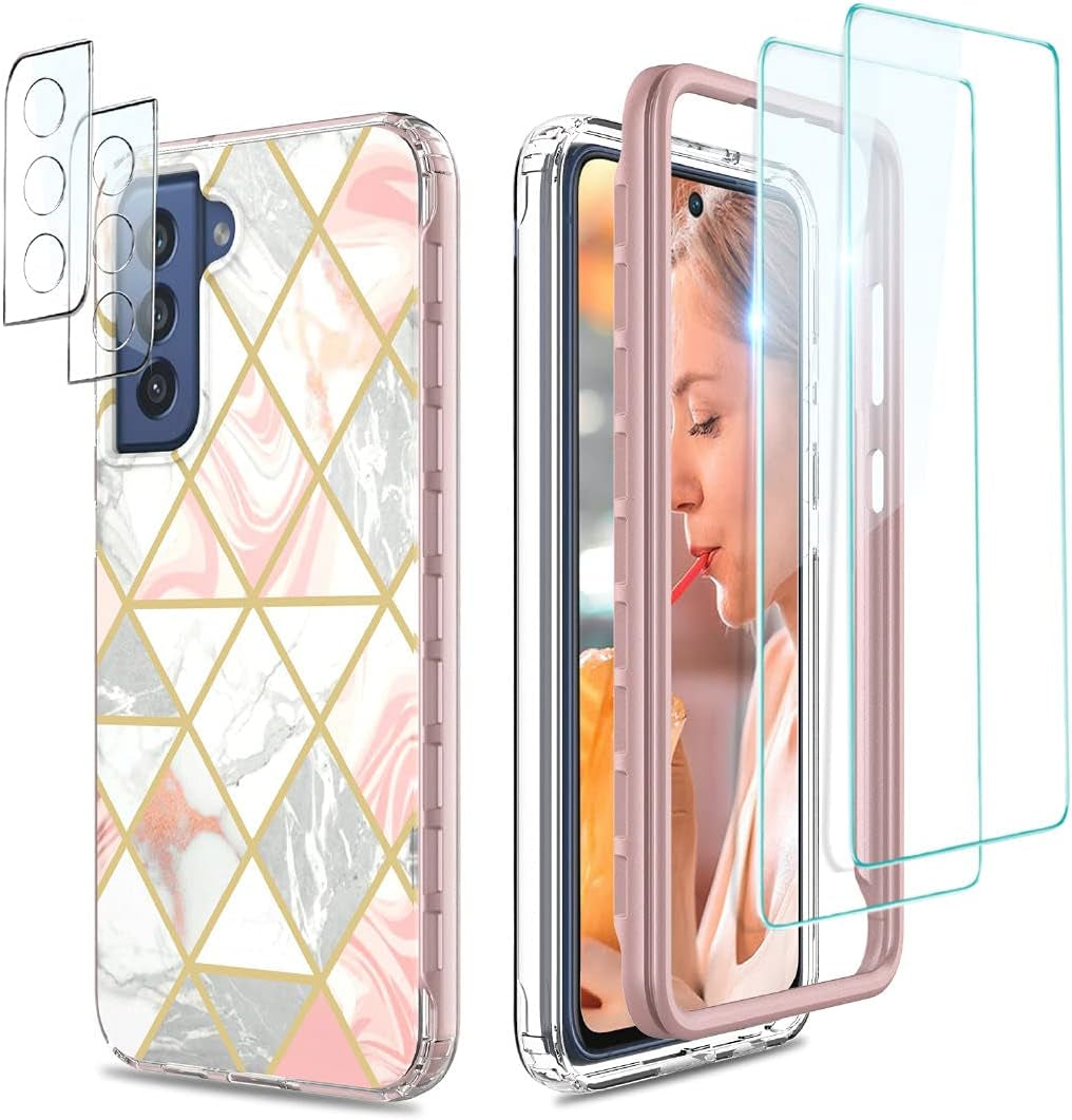 For Samsung Galaxy S22 Ultra Case with Screen Protector, 360 Rotate Ring Kickstand [Work with Magnetic Car Mount], Military Grade Shockproof Phone Case for Samsung S22 Ultra 6.8 Inch, Turquoise