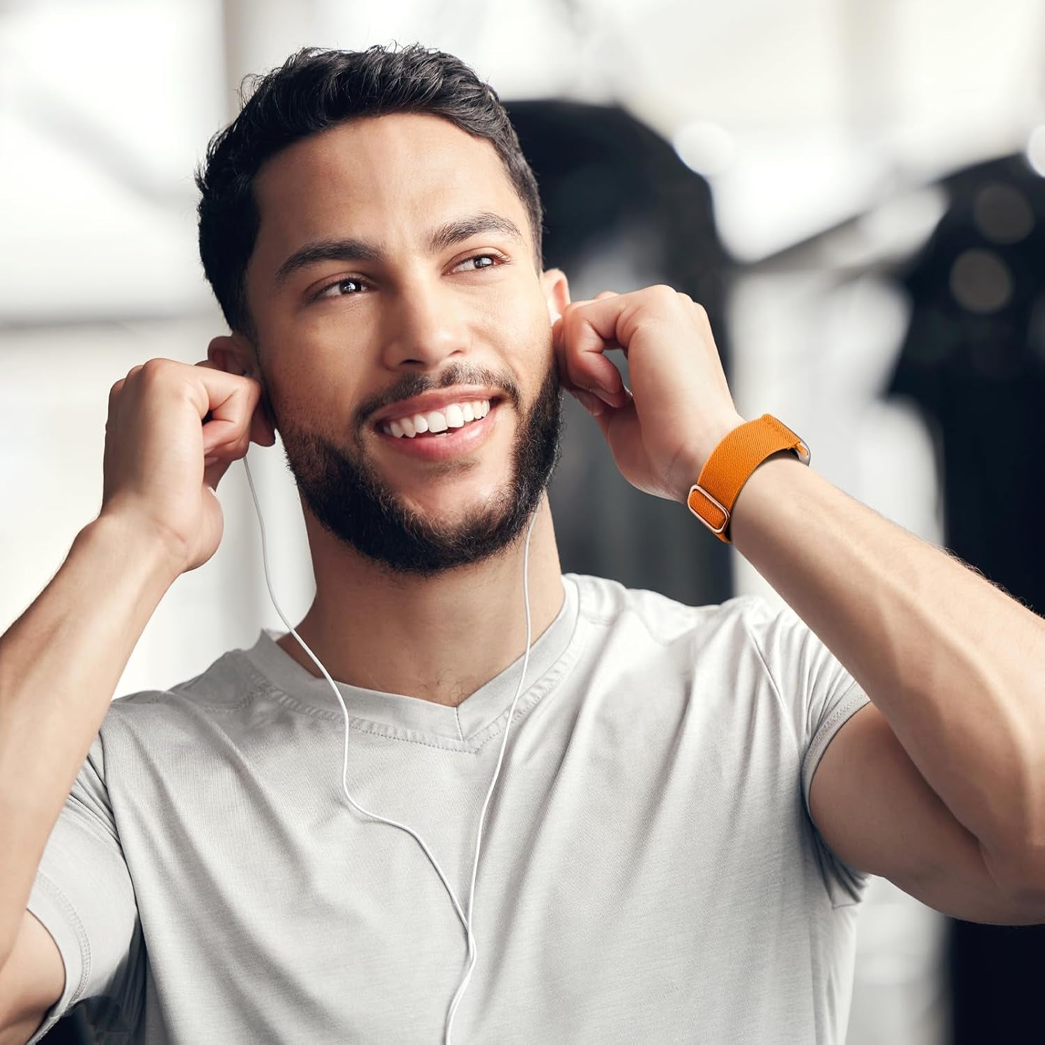 10 Pack Stretchy Nylon Solo Loop Bands Compatible with Apple Watch 49Mm 45Mm 44Mm 42Mm 41Mm 40Mm 38Mm for Men Women, Adjustable Soft Elastic Straps for Iwatch Ultra 2/Ultra Series 9/8/7/6/5/SE