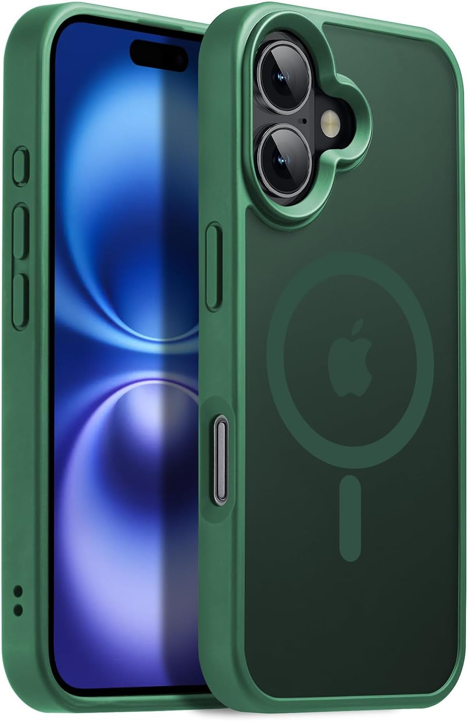 For Iphone 17 Pro Max Case with Camera Lens Protector[10Ft Military-Grade Protection] Compatible with Fit Magsafe Shockproof Slim Thin Cover Case for Iphone 17 Pro Max 6.9 Inch, Orange Bumper