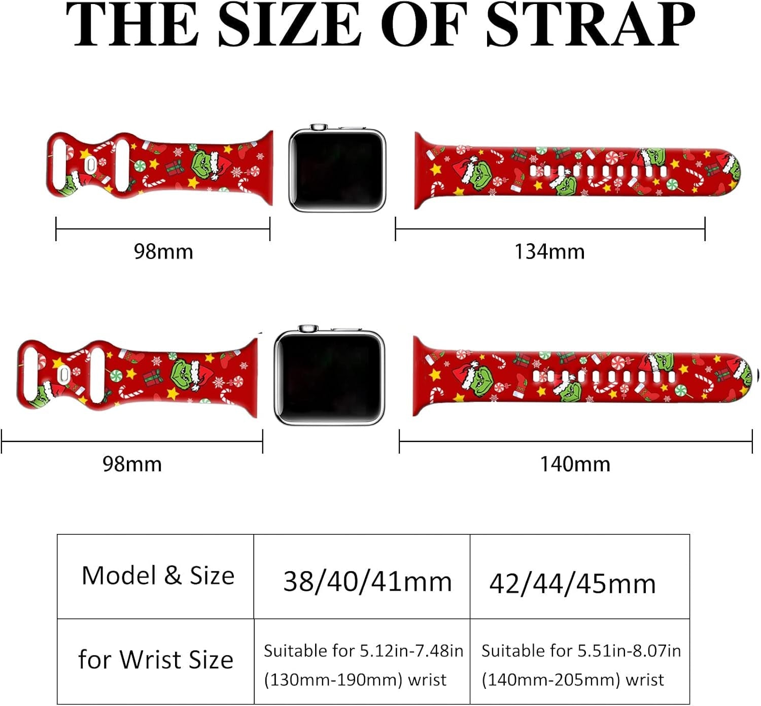 Halloween Watch Band Compatible with Apple Watch Band 38Mm 40Mm 41Mm Iwatch SE Series 7 6 5 4 3 2 1, Halloween Gifts Soft Sport Replacement Strap Band for Women Men