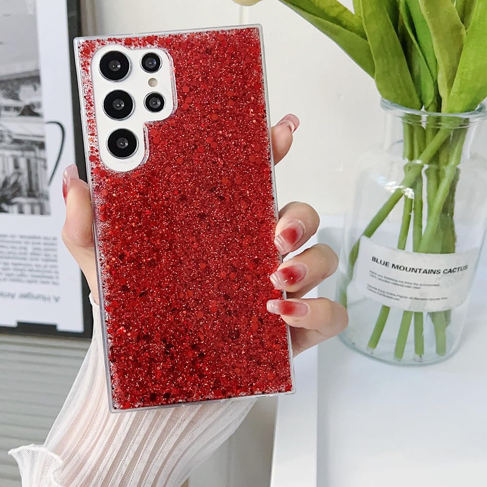 Case for Samsung Galaxy A53 5G Case Glitter Bling for Women Girls Sparkle Cover Cute Protective Phone Cases (Gold)