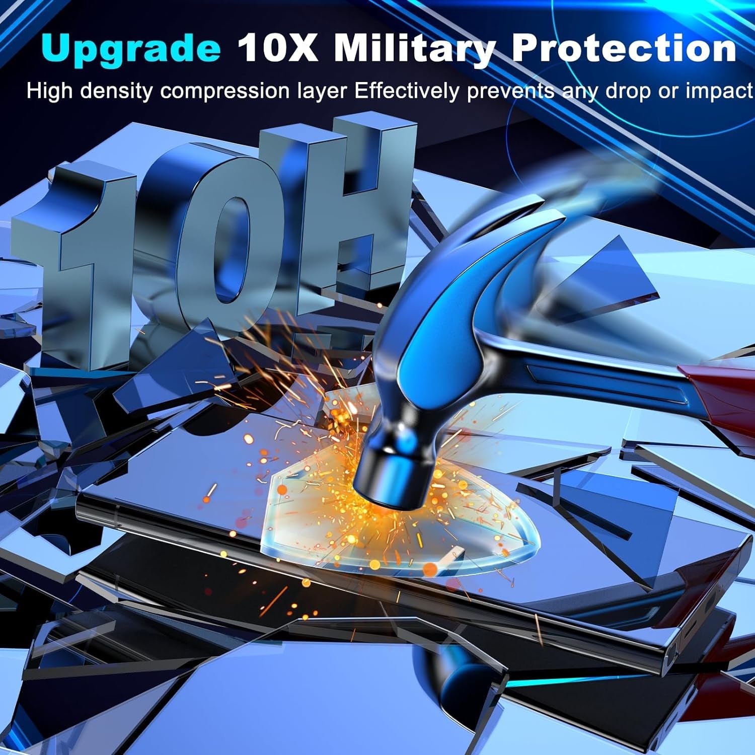 2 Pack for Samsung Galaxy S24 Ultra Privacy Screen Protector Tempered Glass, Anti-Spy, Fingerprint Unlocking, Full Coverage, S24 Ultra Accessories, Case Friendly, Easy Installation