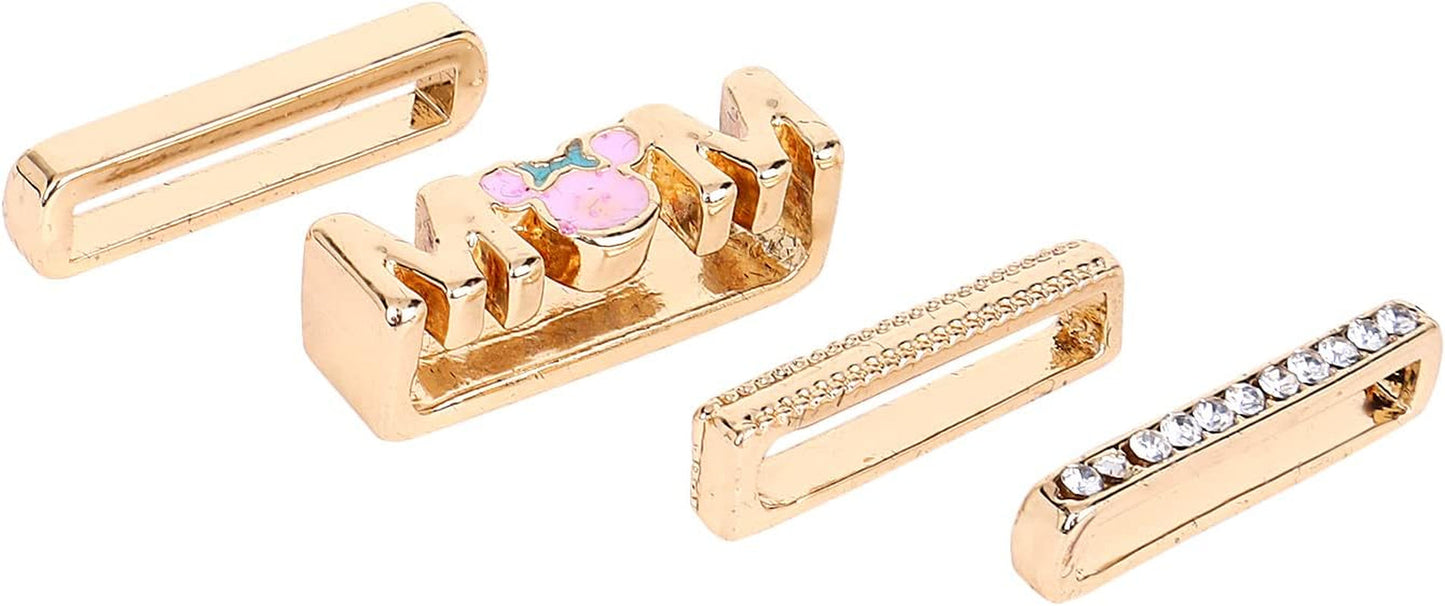 Decorative Rings Loops Compatible with Apple Watch Silicone Bands Metal Diamond Charms 45Mm 44Mm 42Mm 41Mm 40Mm 38Mm Iwatch Series 8 7 6 5 4 3 2 1 Accessories (Mom Love)