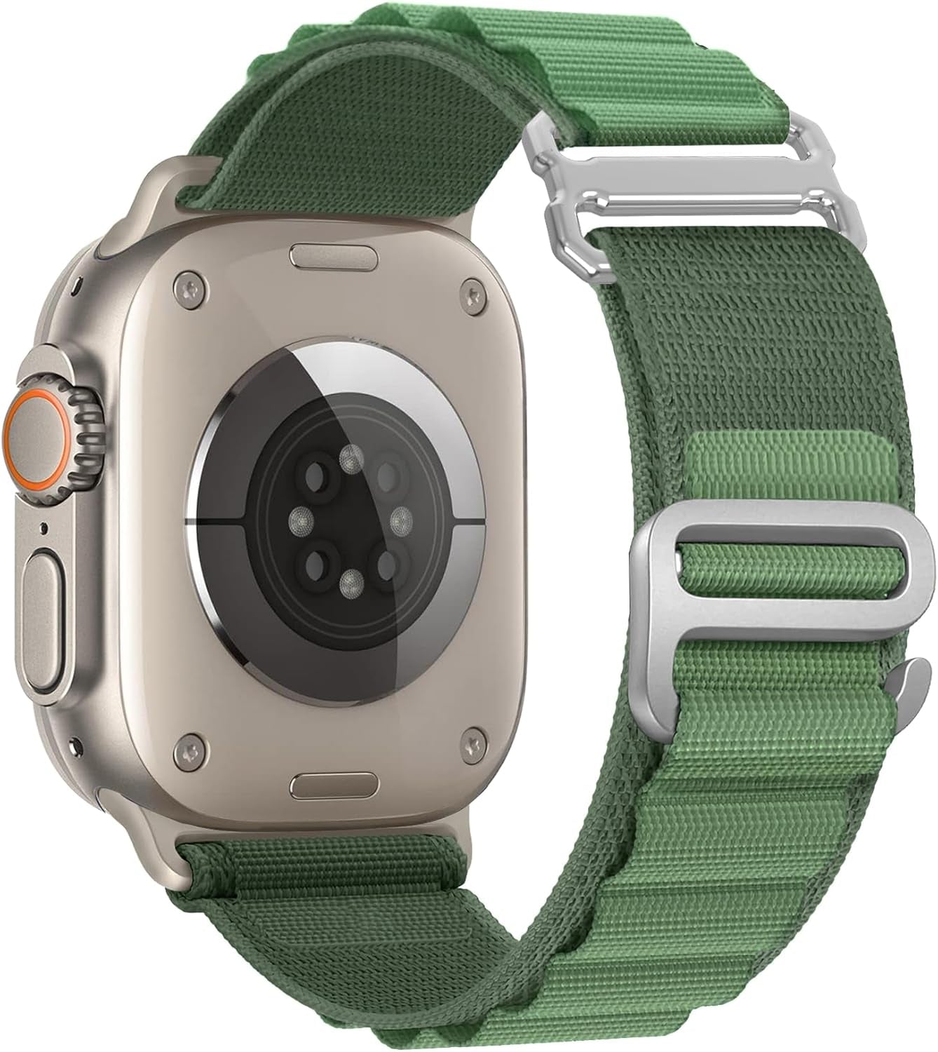 Alpine Loop Sport Band - Compatible with Apple Watch Ultra 2 / Ultra Band 49Mm 45Mm 44Mm 42Mm Men Women, Breathable Nylon Strap Adjustable with G-Hook Strap for Iwatch Ultra Series SE 9/8/7/6/5/4