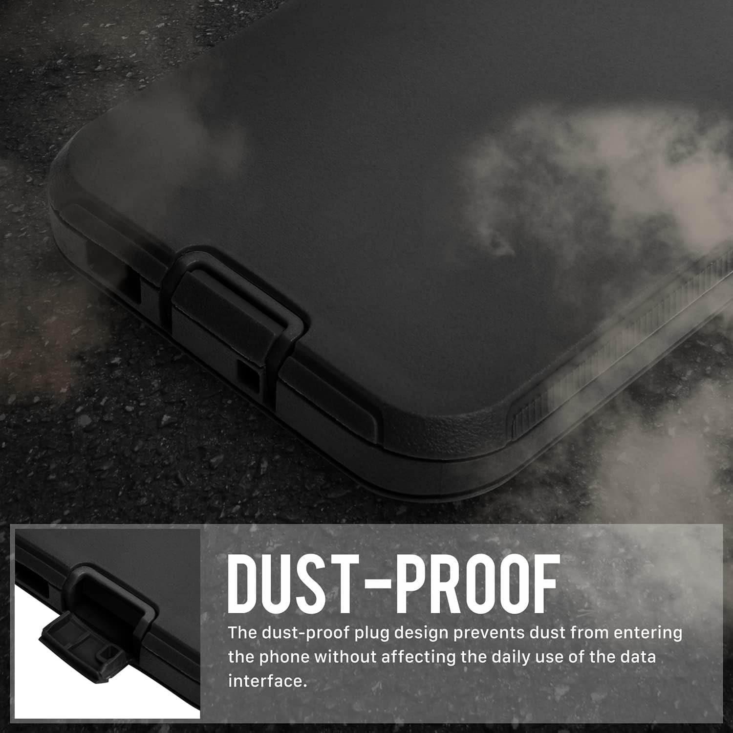 Galaxy S22 Case, Drop Protection Rugged Heavy Duty Case, Water-Resistance Shockproof Dustproof Military Grade Tough Durable Protective Cover for Samsung Black