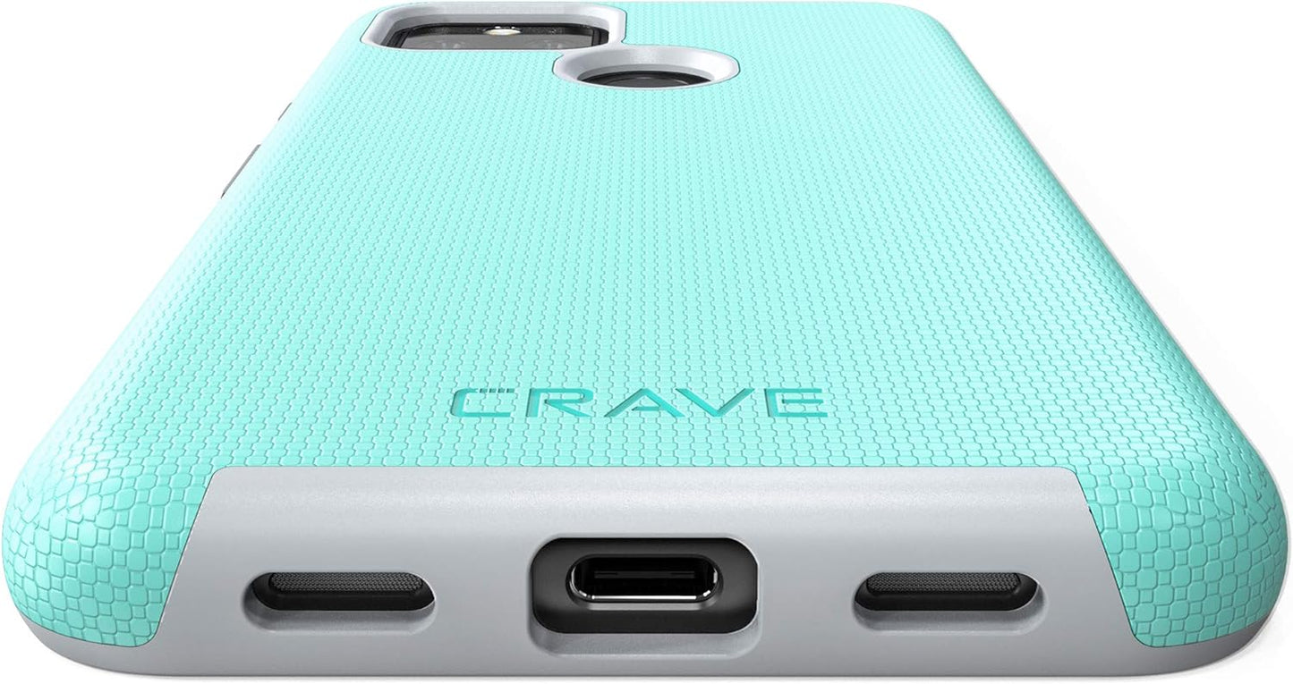 Crave Pixel 4A 5G Case, Dual Guard Protection Series Case for Google Pixel 4A (5G) - Mint  Crave   